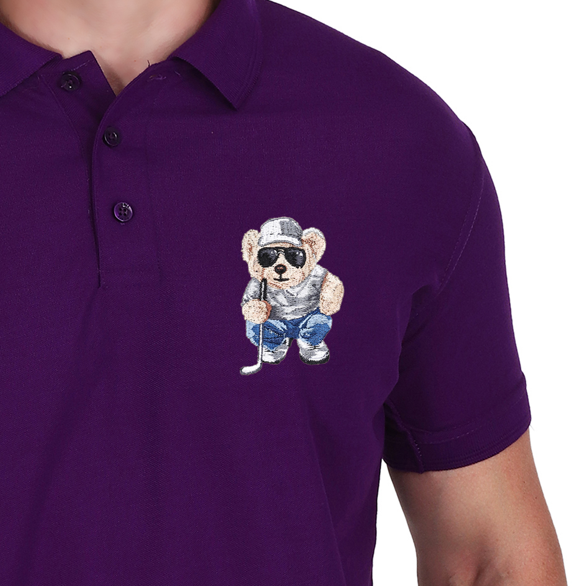 Embroidered T-Shirt - Putter