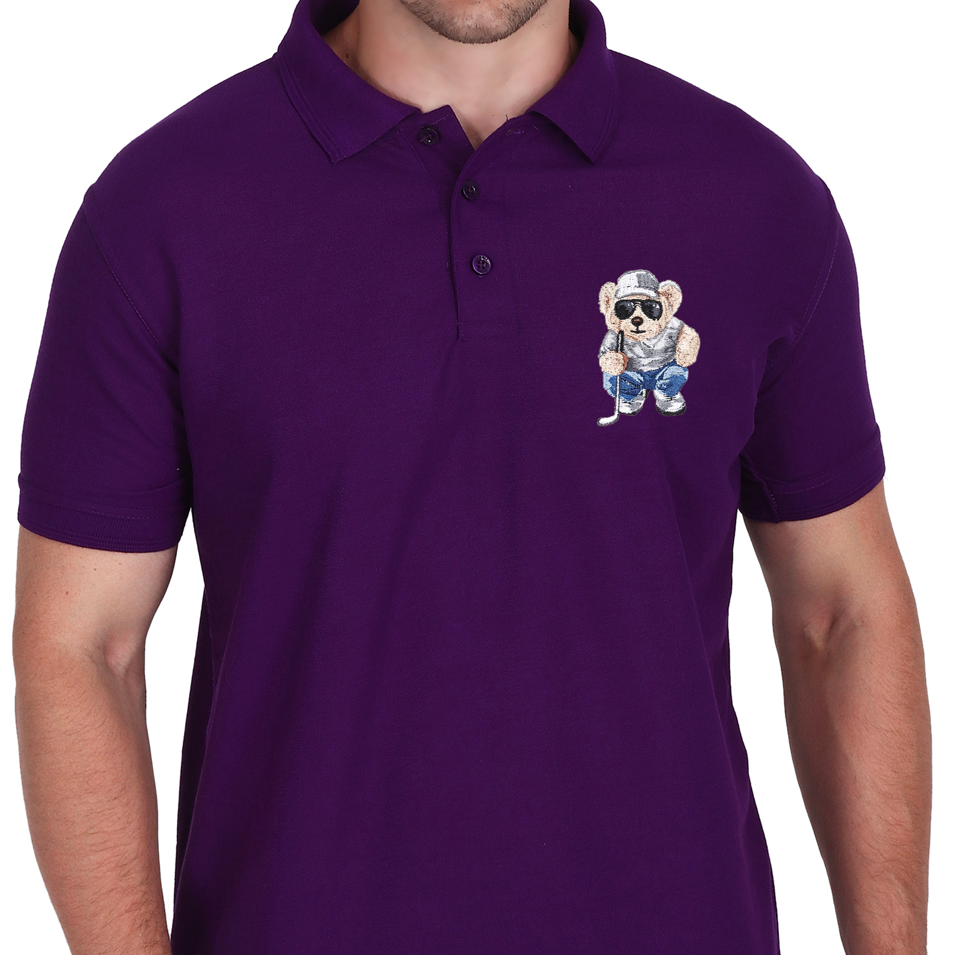 Embroidered T-Shirt - Putter