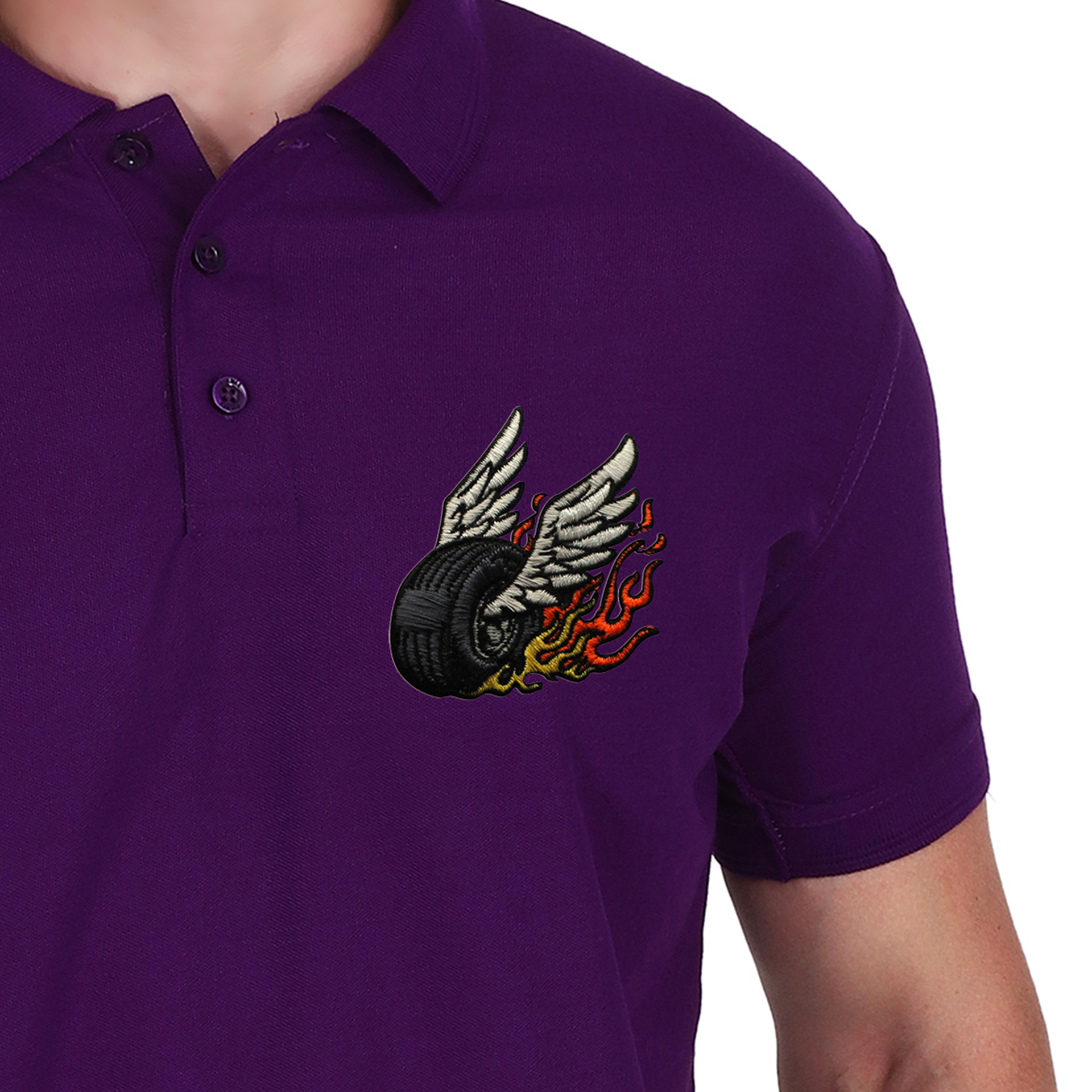 Embroidered T-Shirt - Serpant