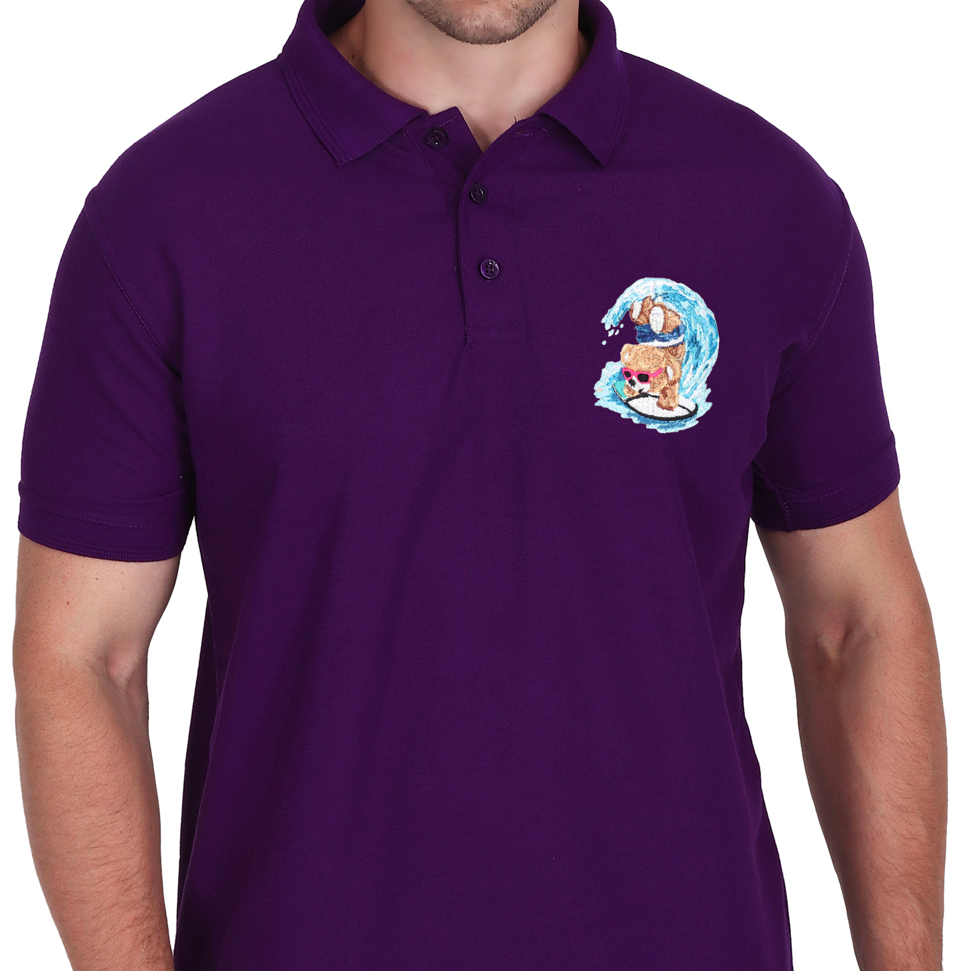 Embroidered T-Shirt - Surfup