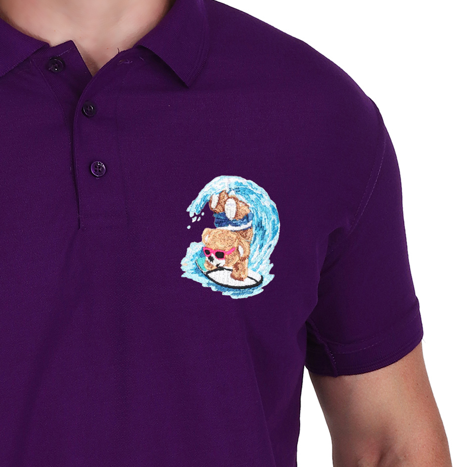 Embroidered T-Shirt - Surfup