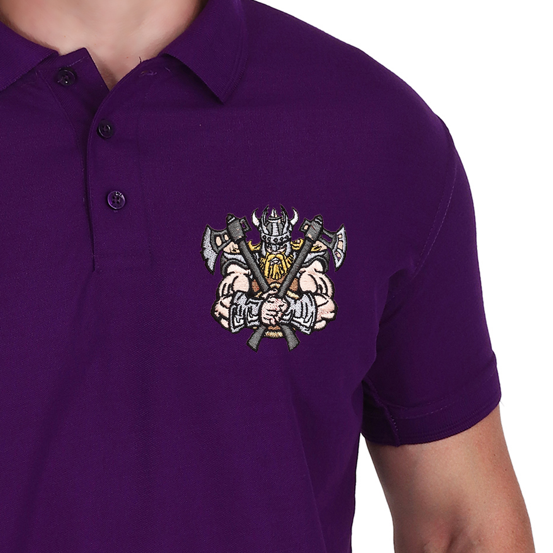 Embroidered T-Shirt - Warrior