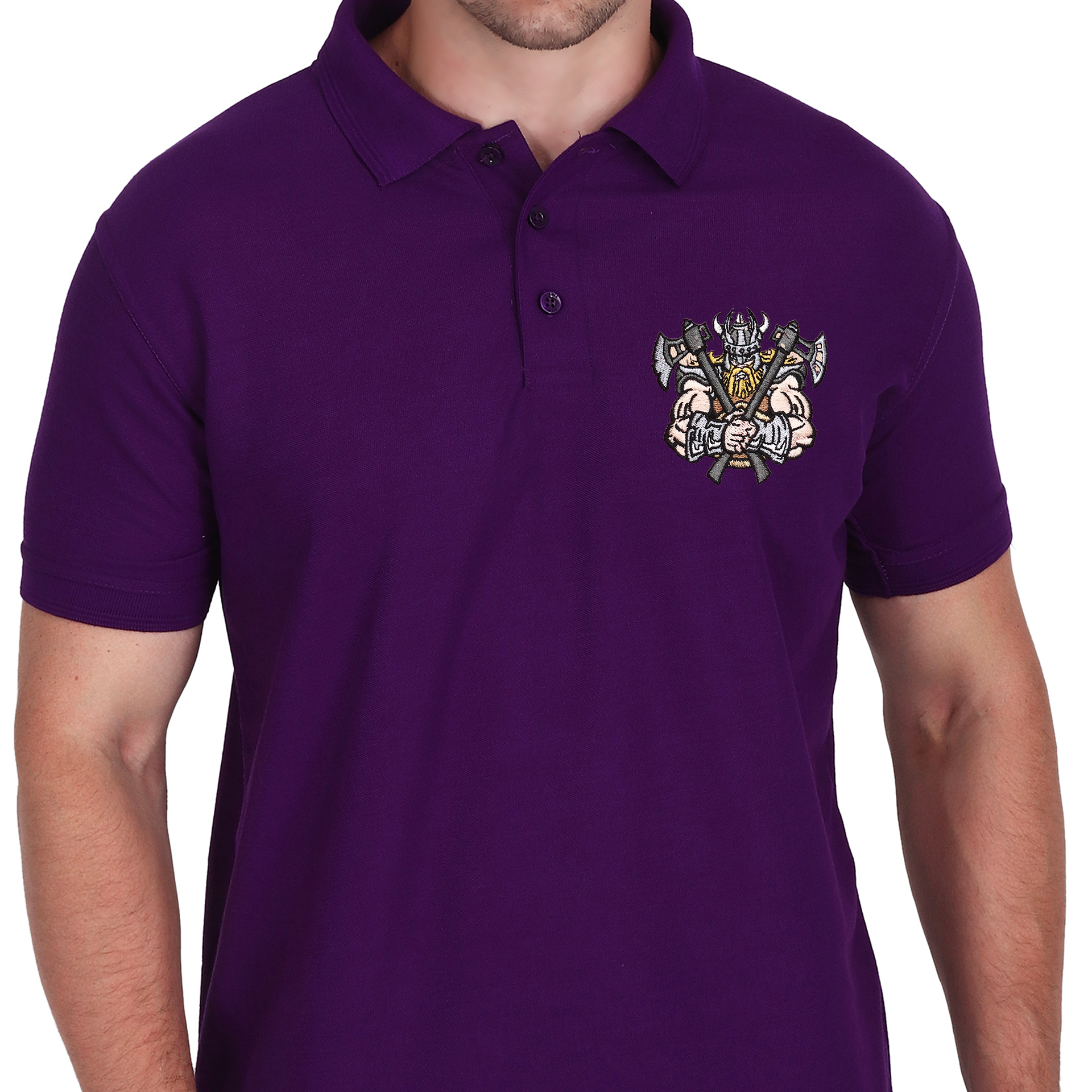 Embroidered T-Shirt - Warrior
