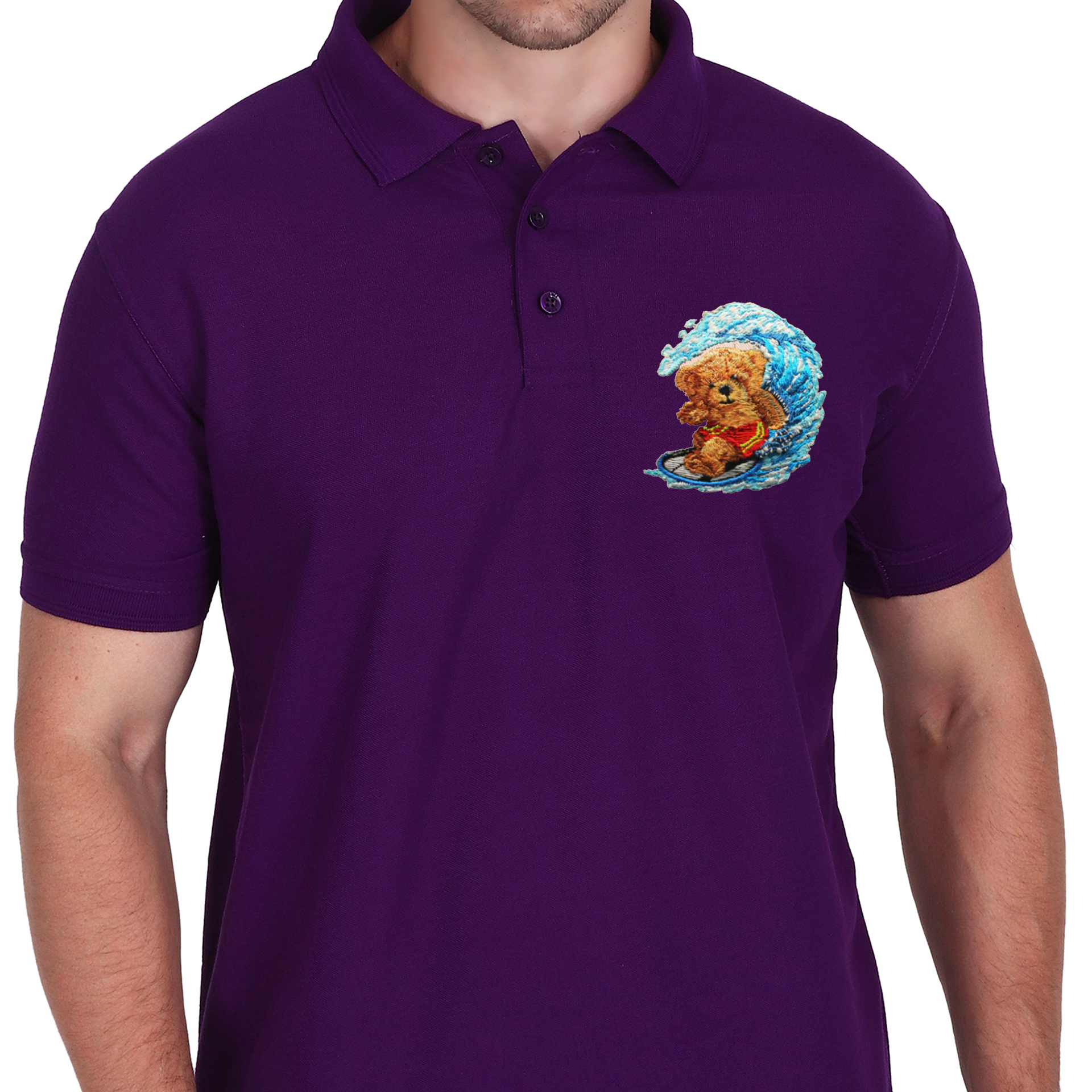 Embroidered T-Shirt - Waverider