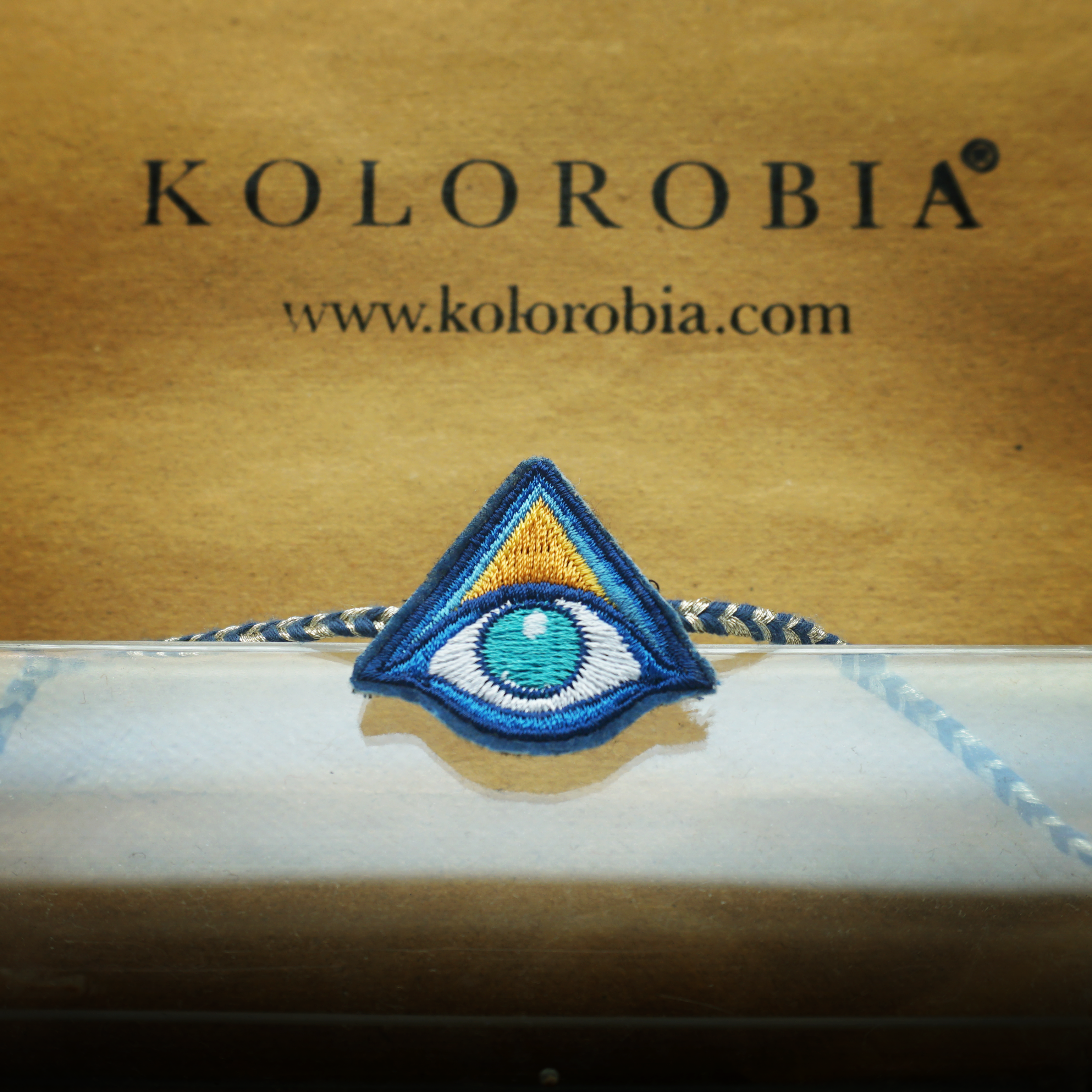 Embroidered Rakhi : Illuminati