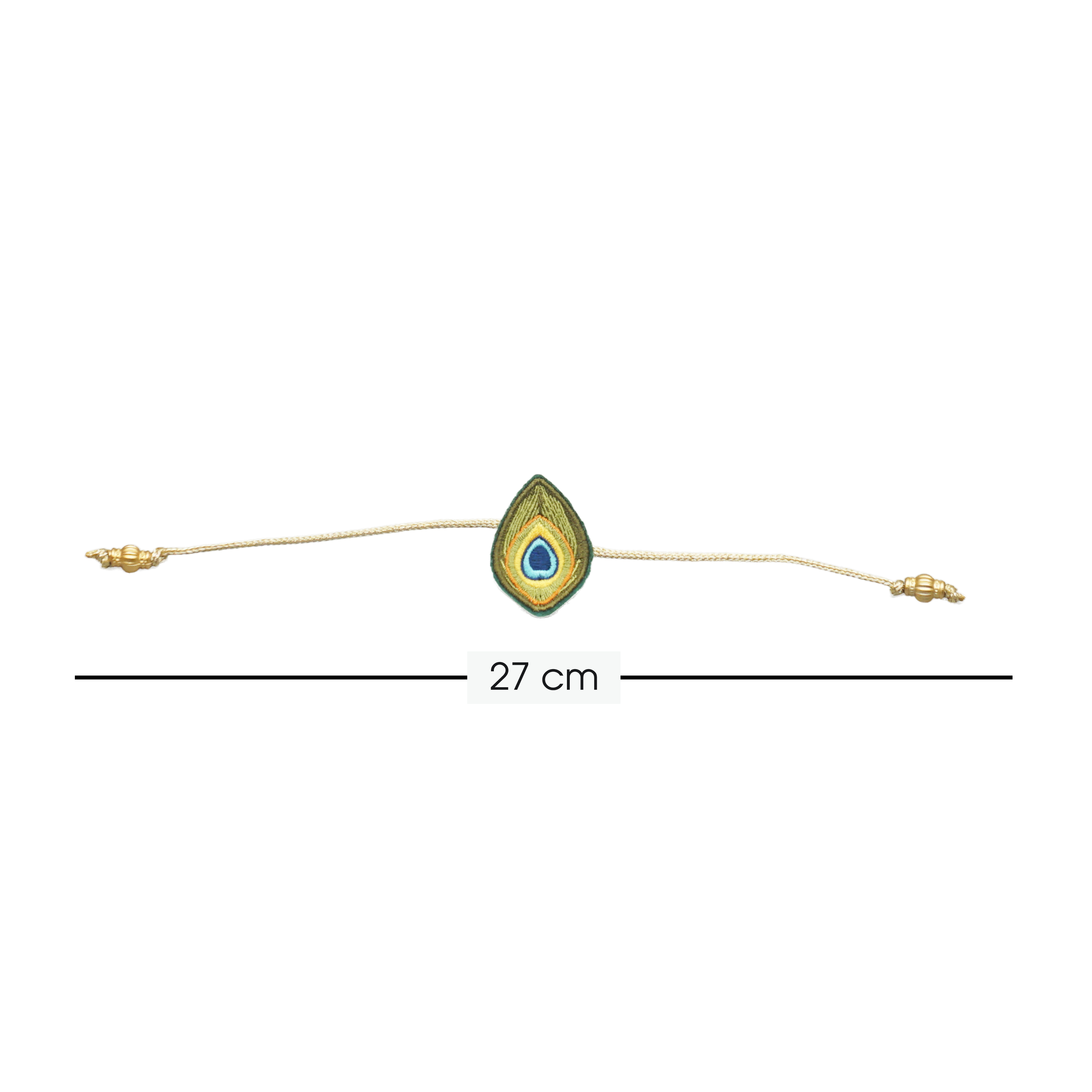 Embroidered Rakhi : Krishna
