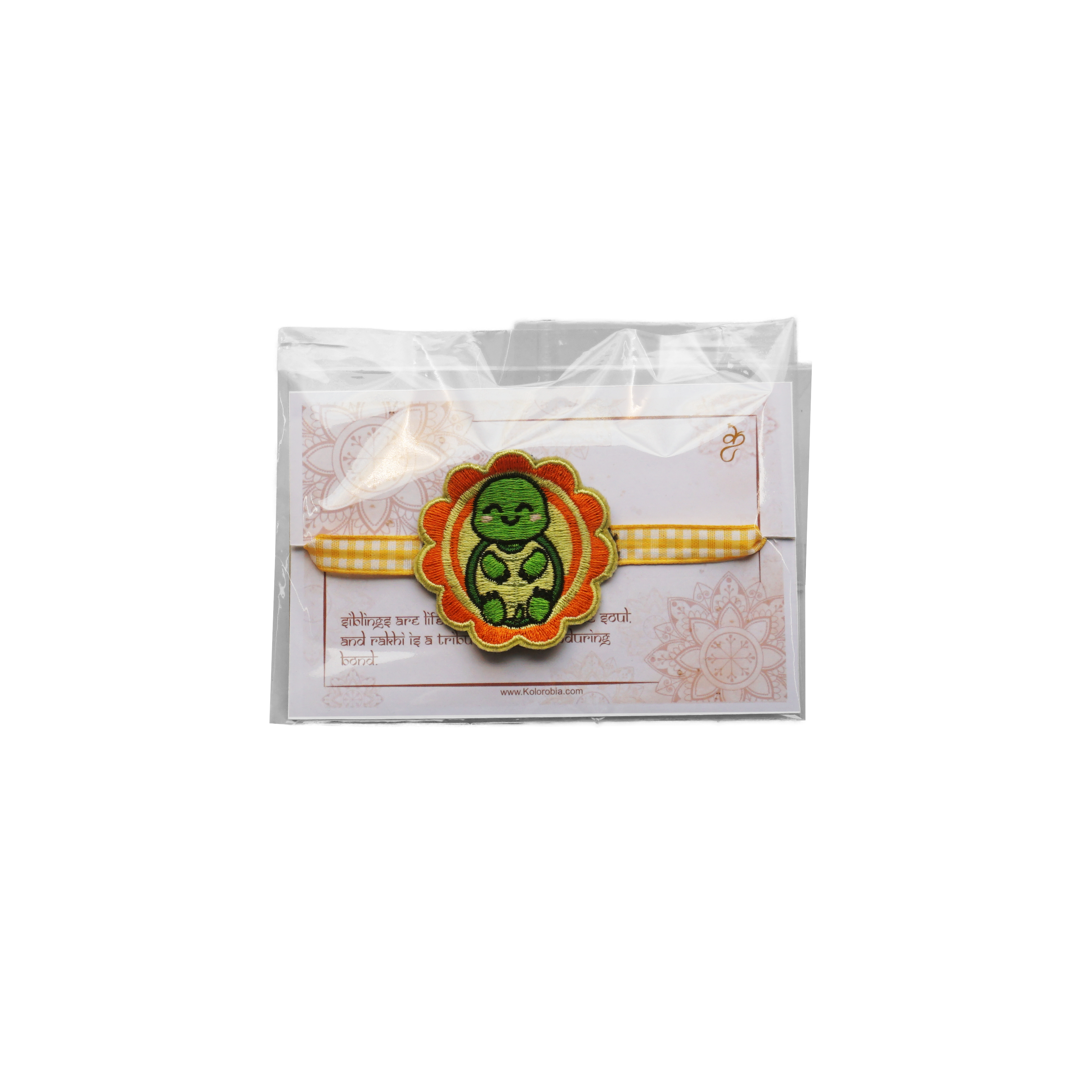 Embroidered Rakhi : The Calm One