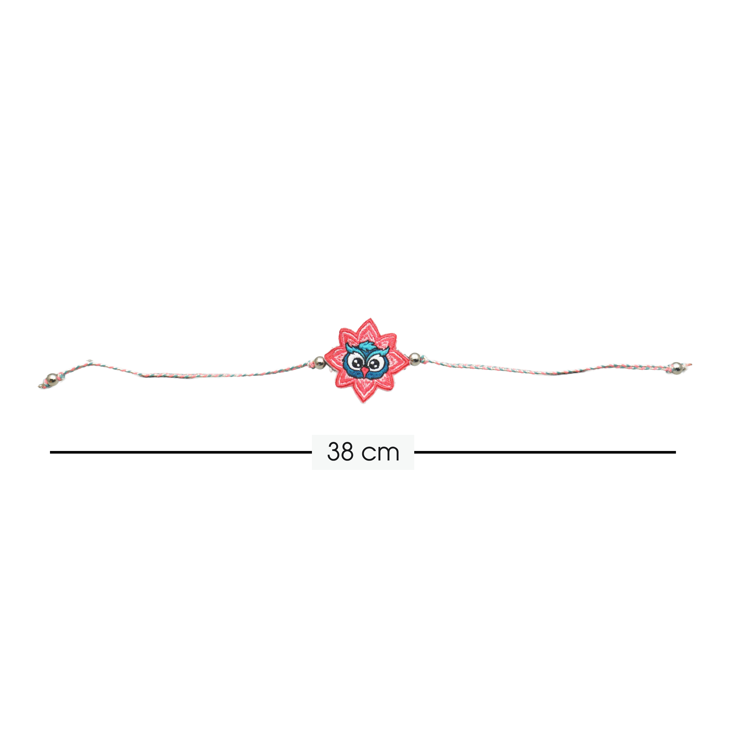 Embroidered Rakhi : The Hoot One