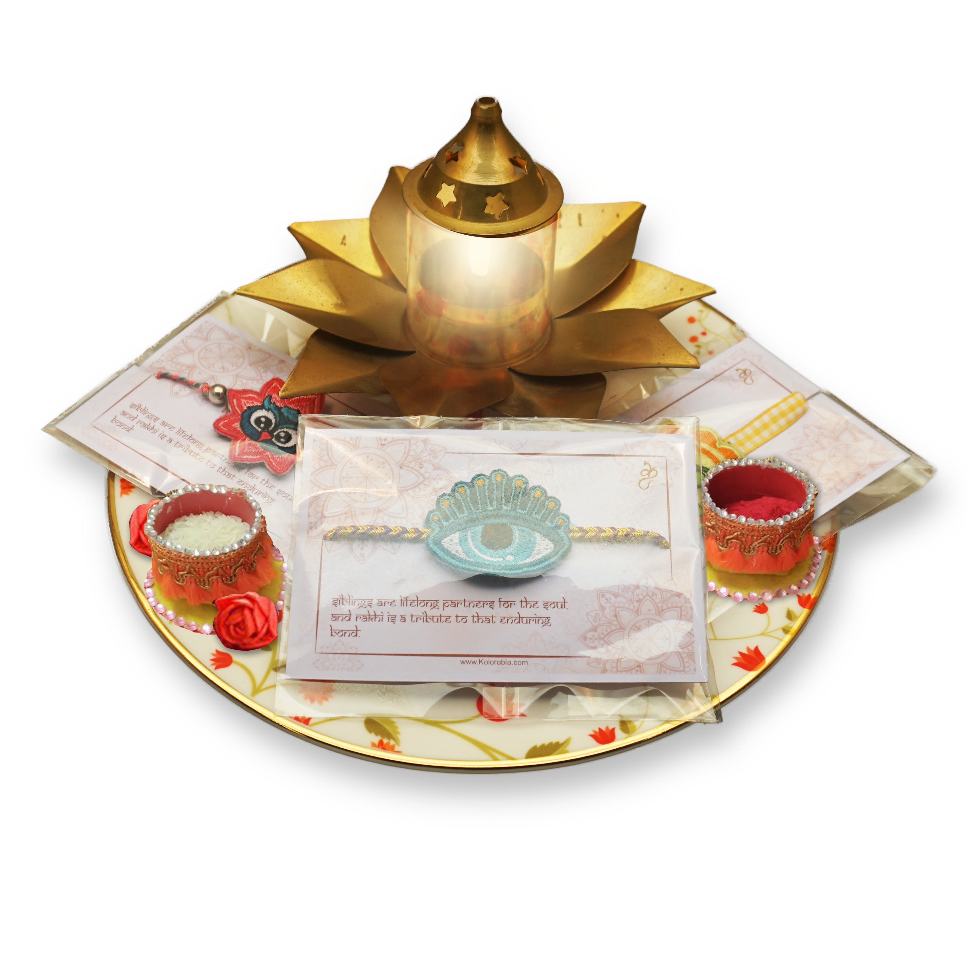 Embroidered Rakhi : Aurora