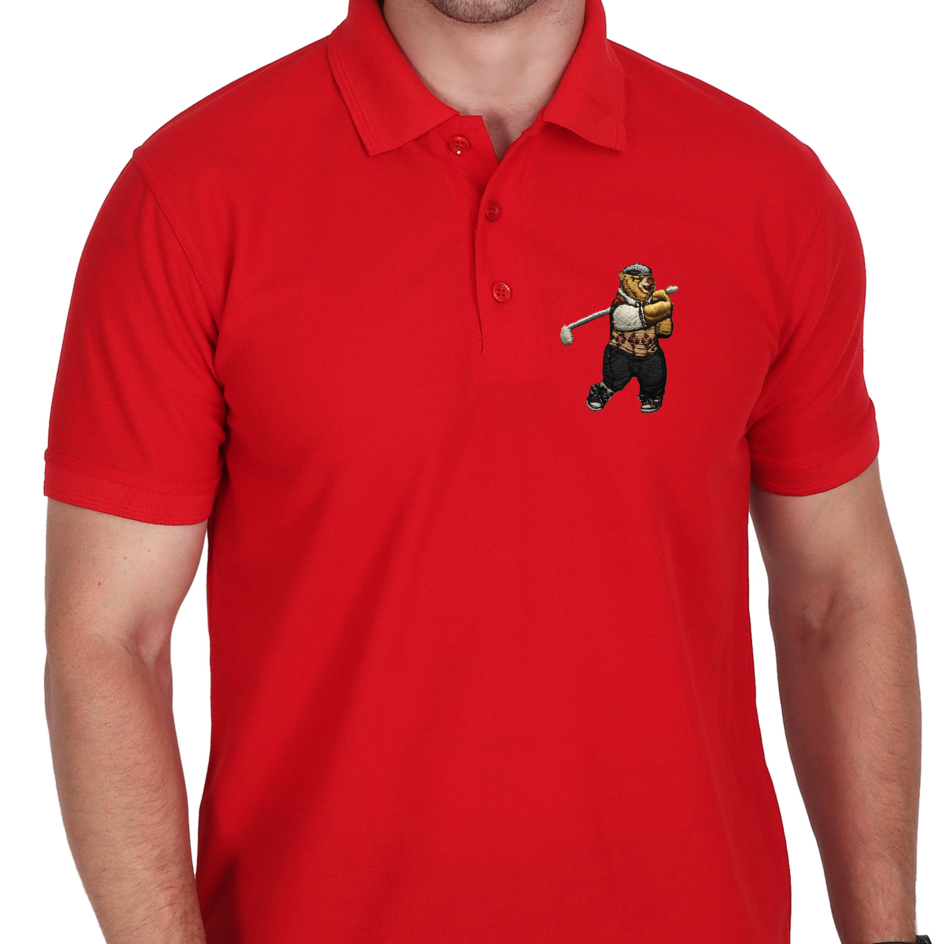Embroidered T-Shirt - Golfy
