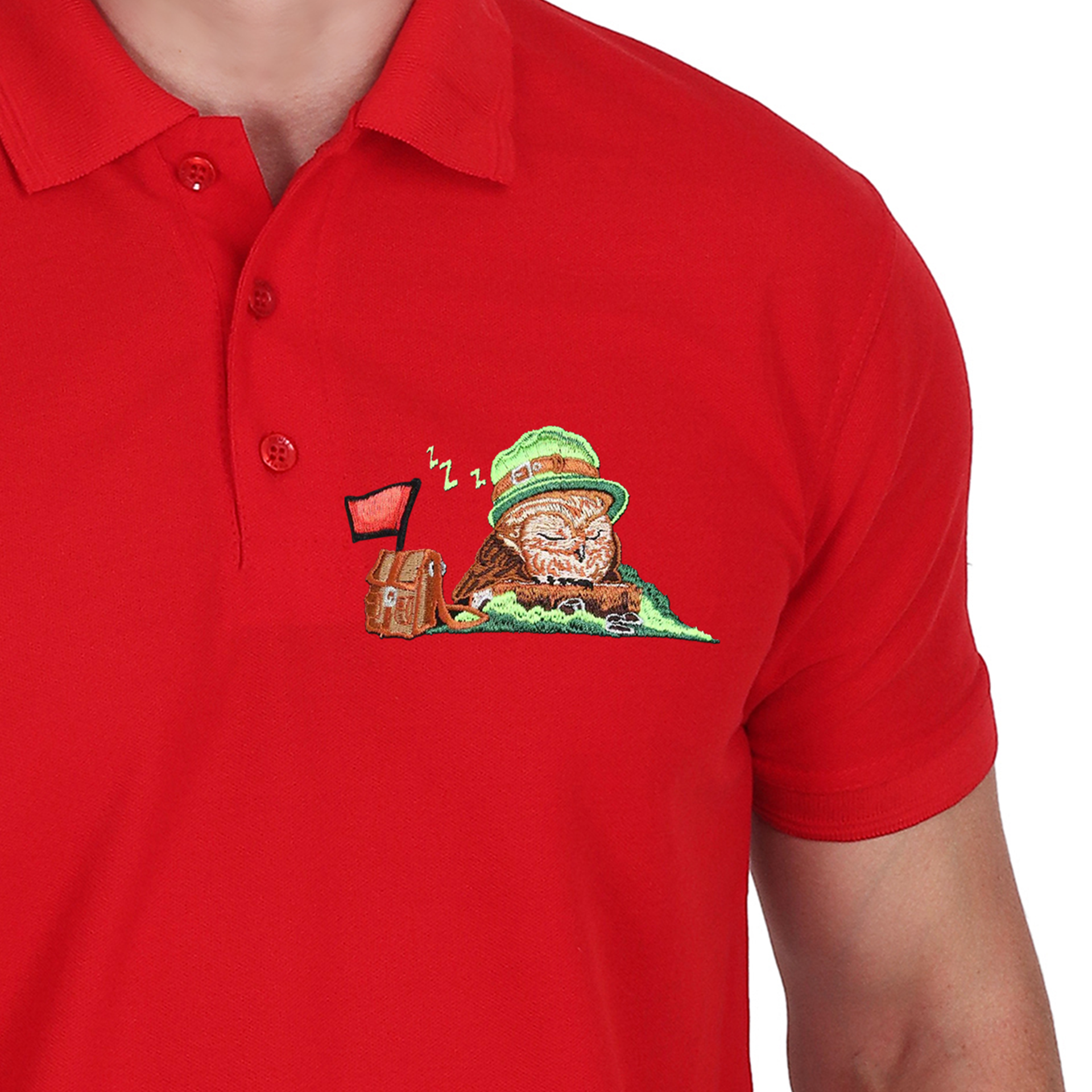 Embroidered T-Shirt - Hoot