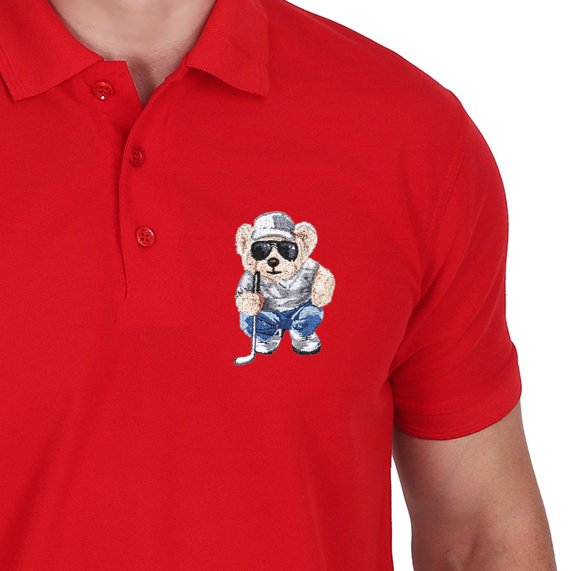 Embroidered T-Shirt - Putter