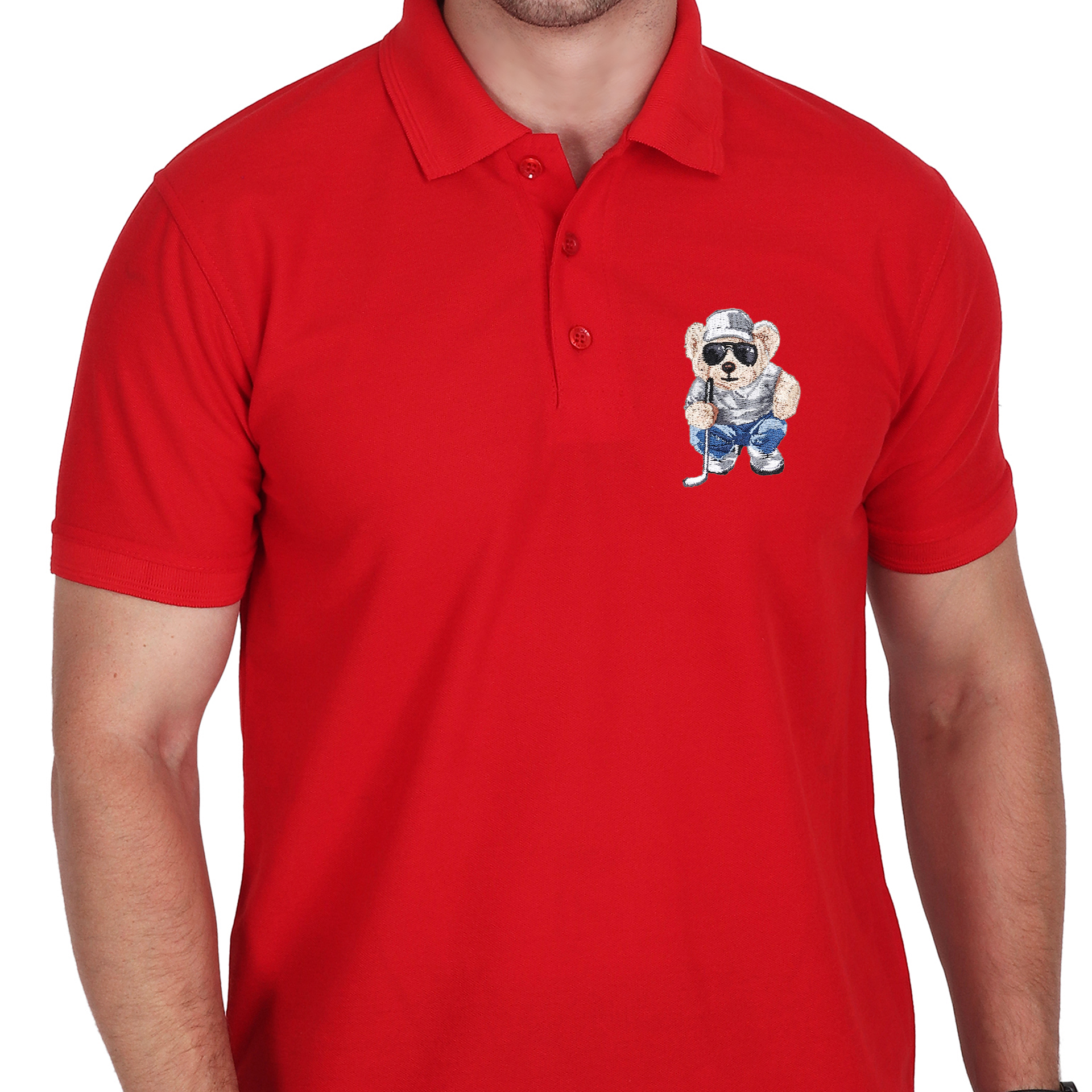 Embroidered T-Shirt - Putter