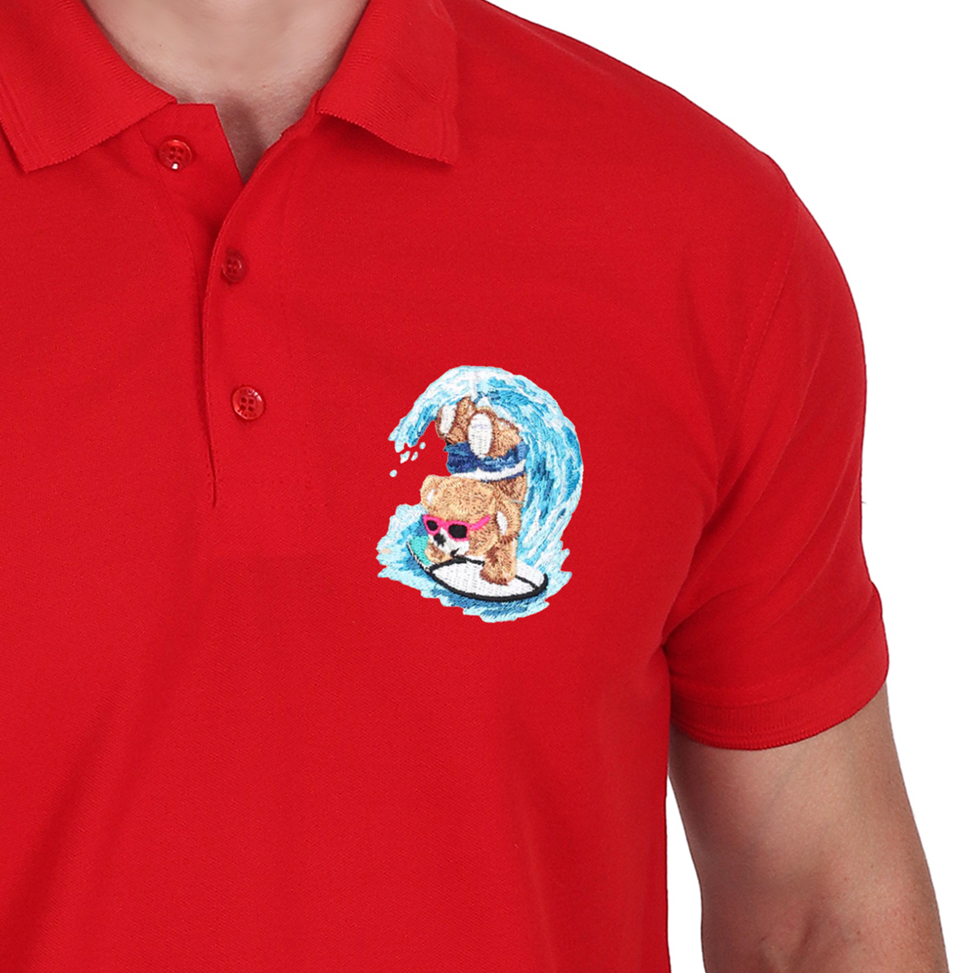 Embroidered T-Shirt - Surfup