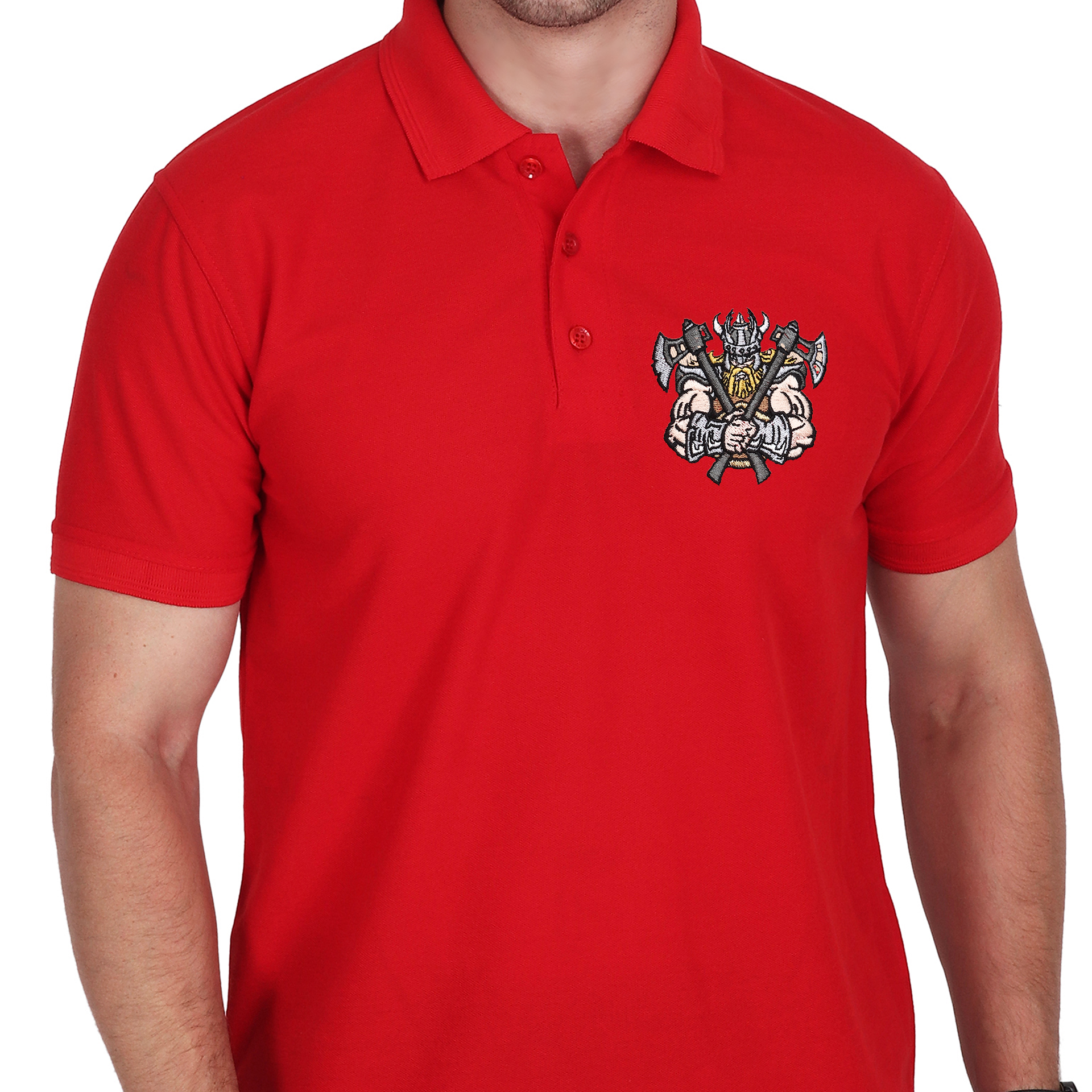Embroidered T-Shirt - Warrior
