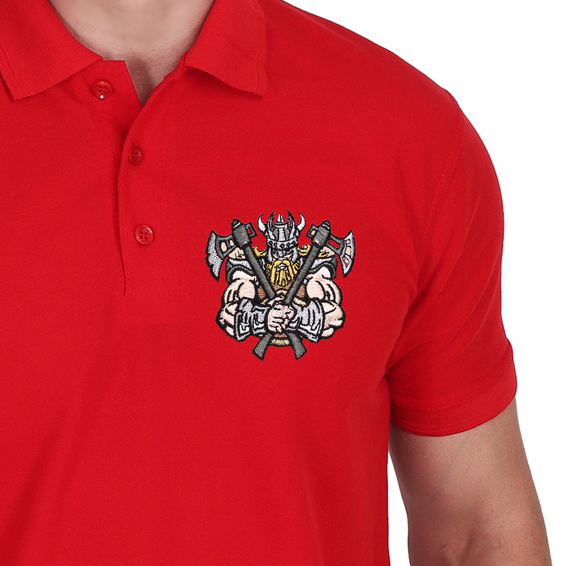 Embroidered T-Shirt - Warrior