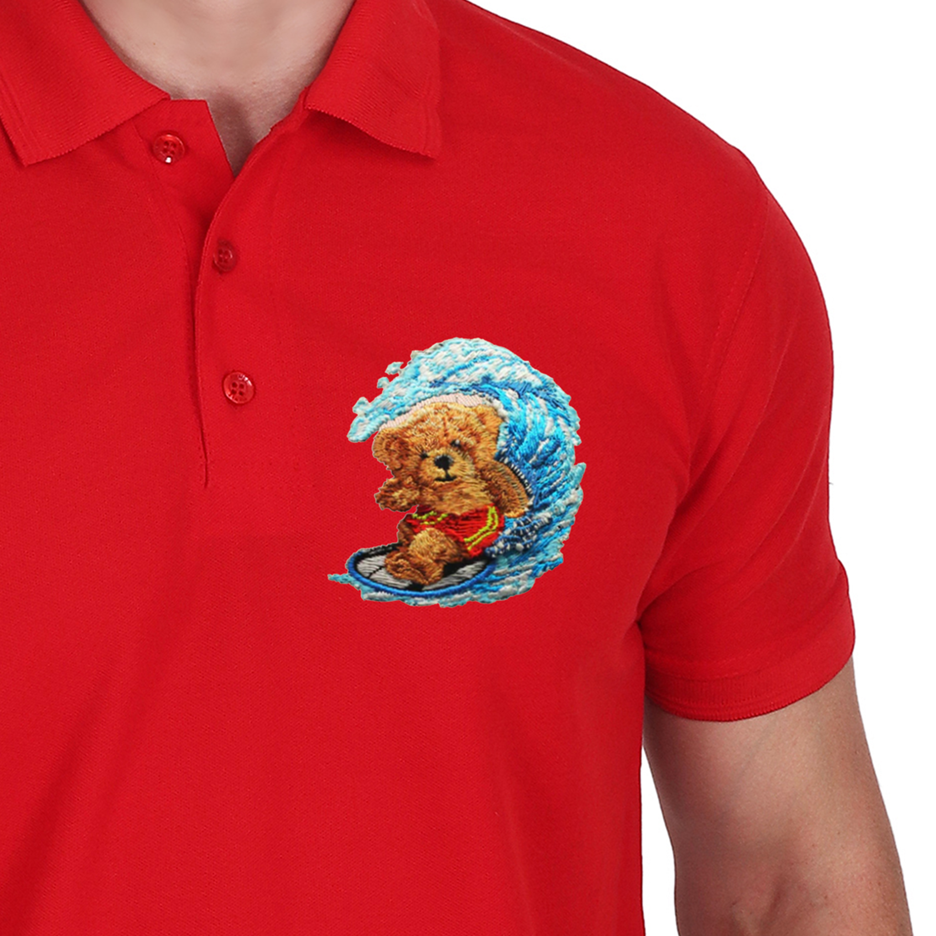 Embroidered T-Shirt - Waverider