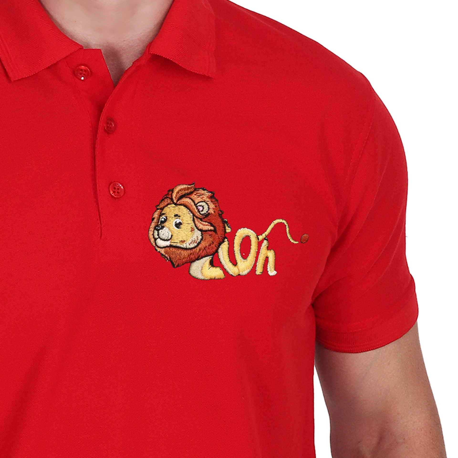 Embroidered T-Shirt - Simba
