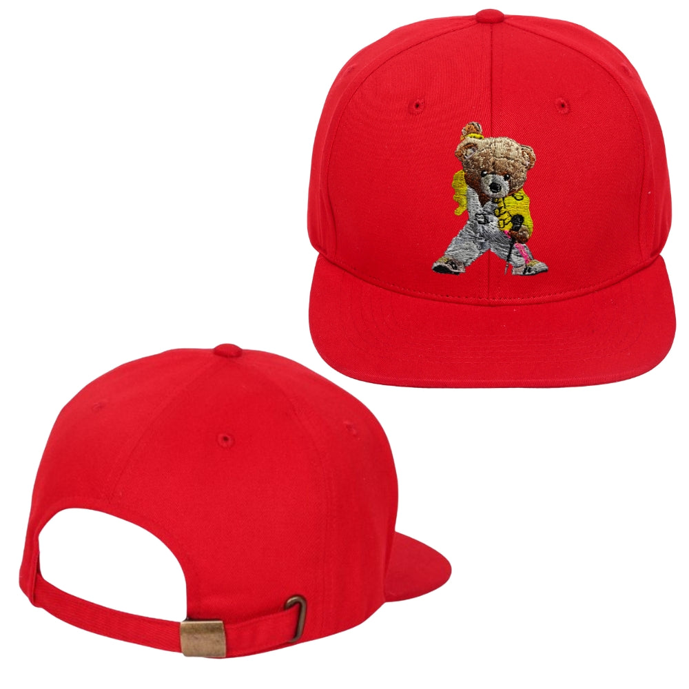 Mic Drop Embroidered Hip Hop Caps