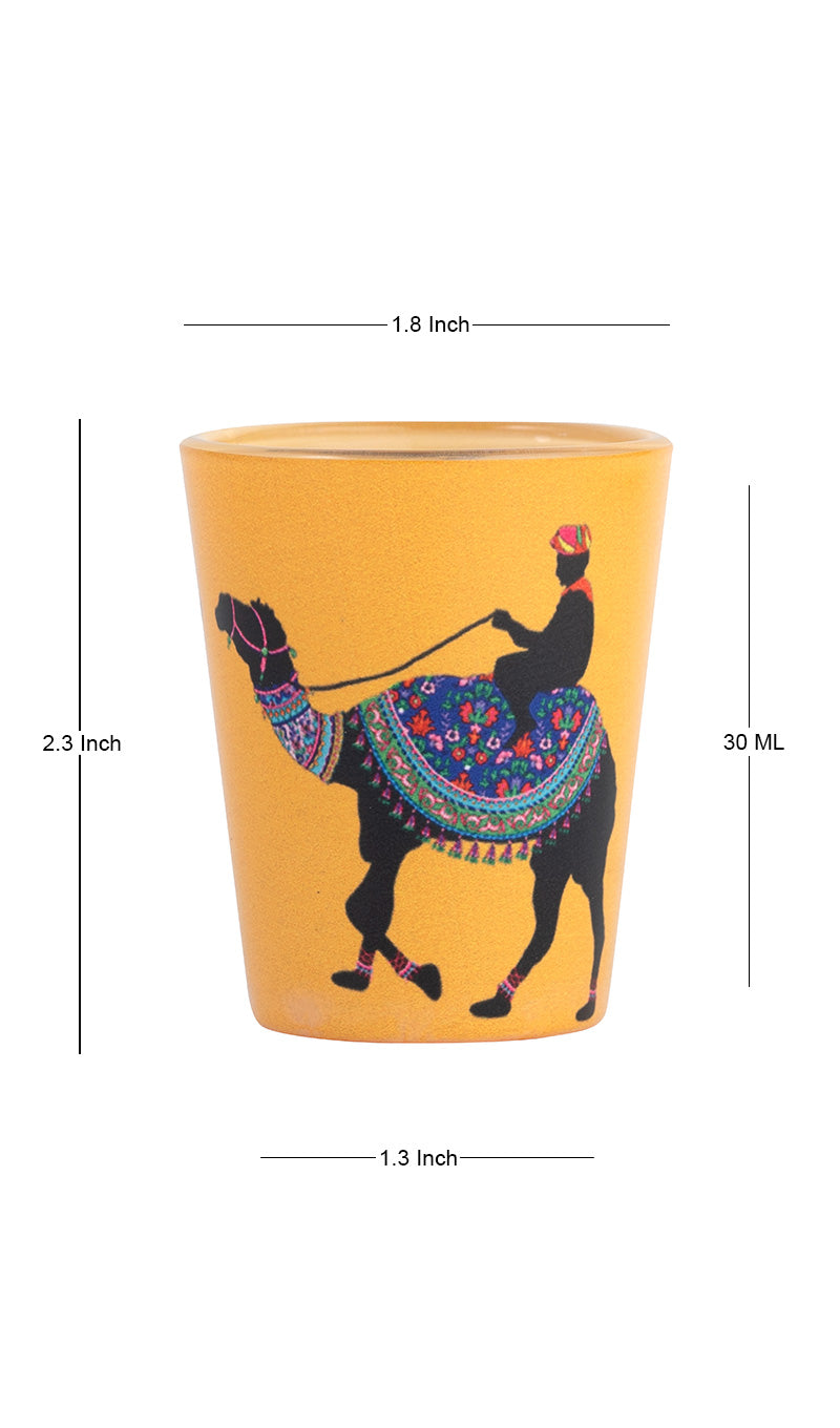 Glass Shot Glasses - Princely Camel