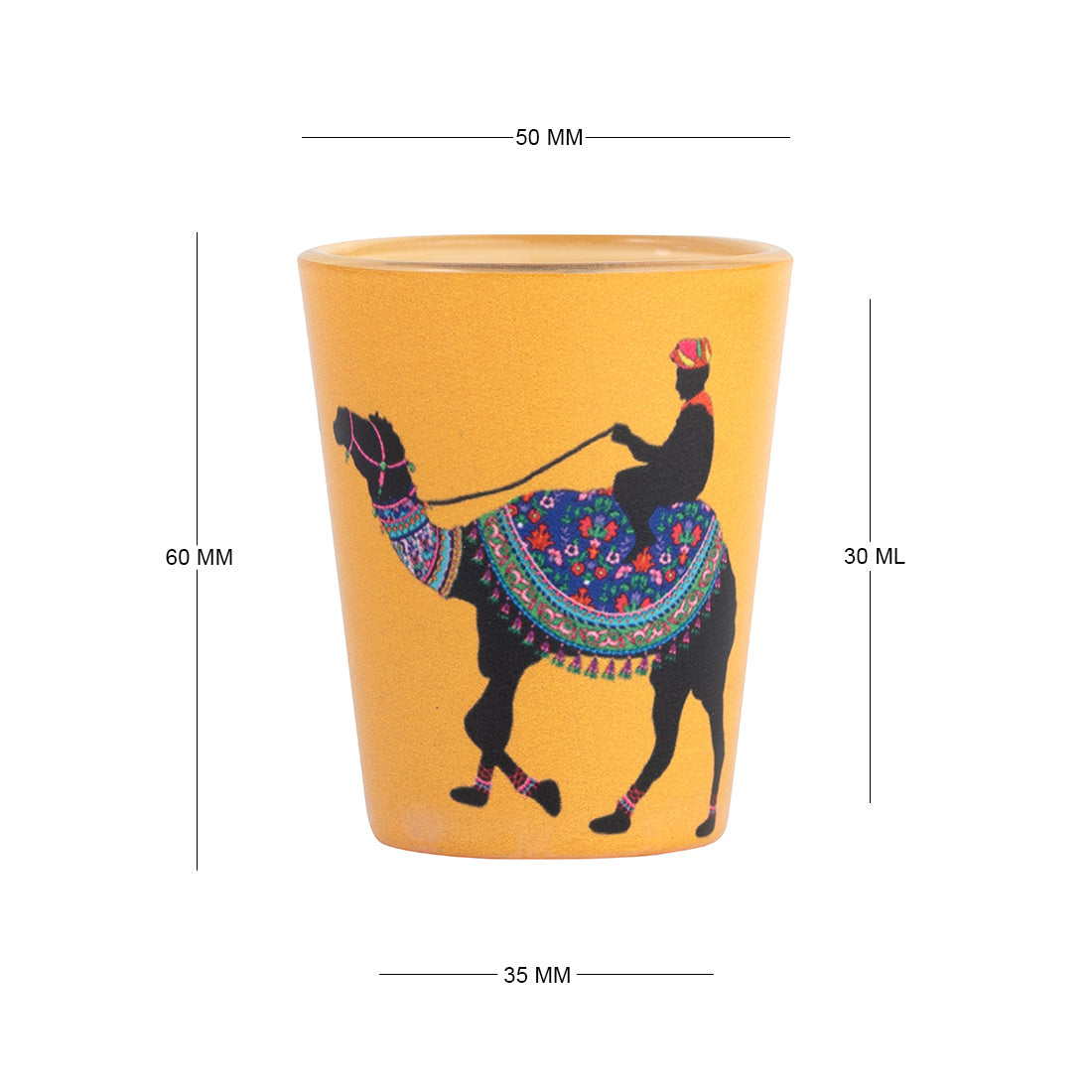 Glass Shot Glasses - Princely Camel