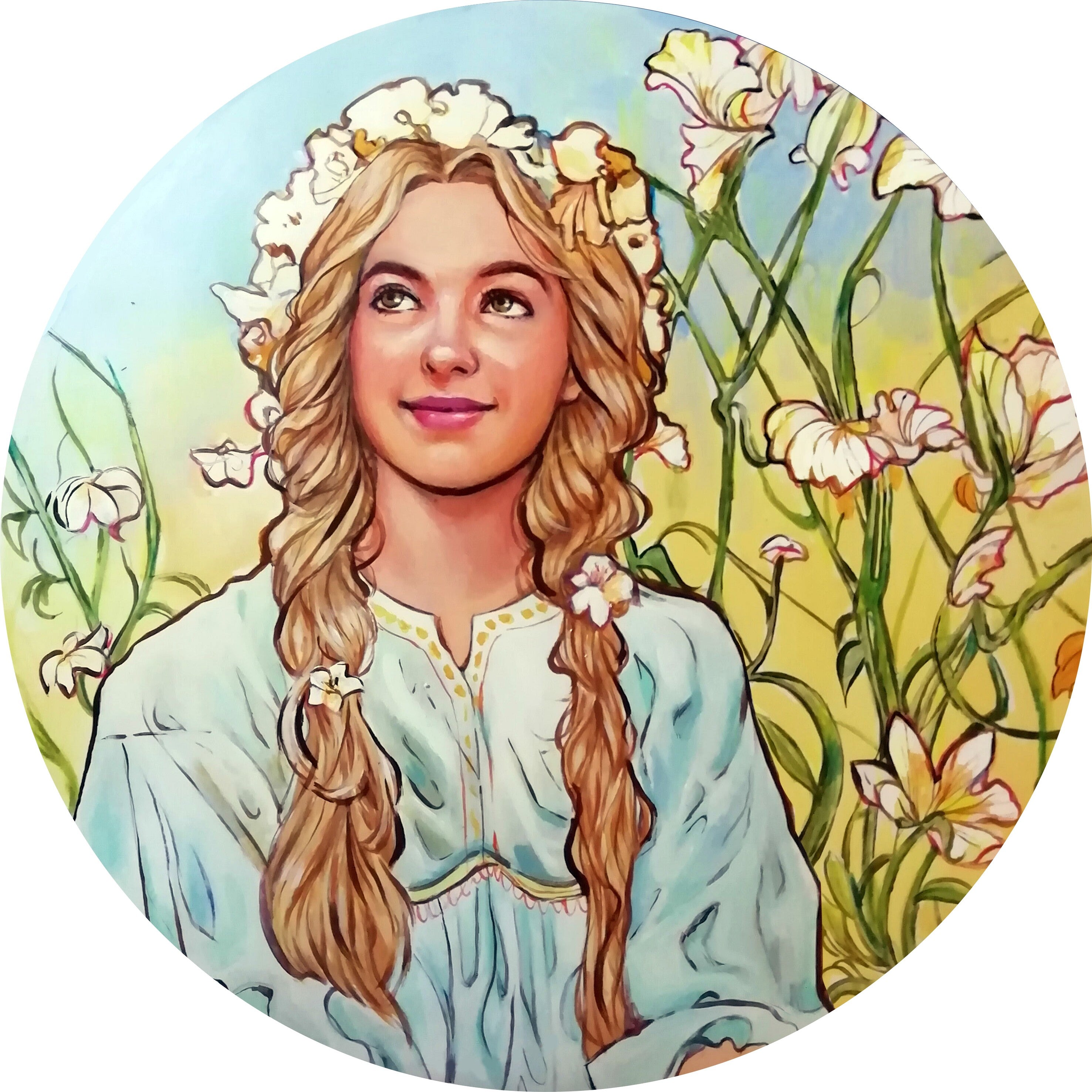 Decorative Wall Plate - Summer Serendipity