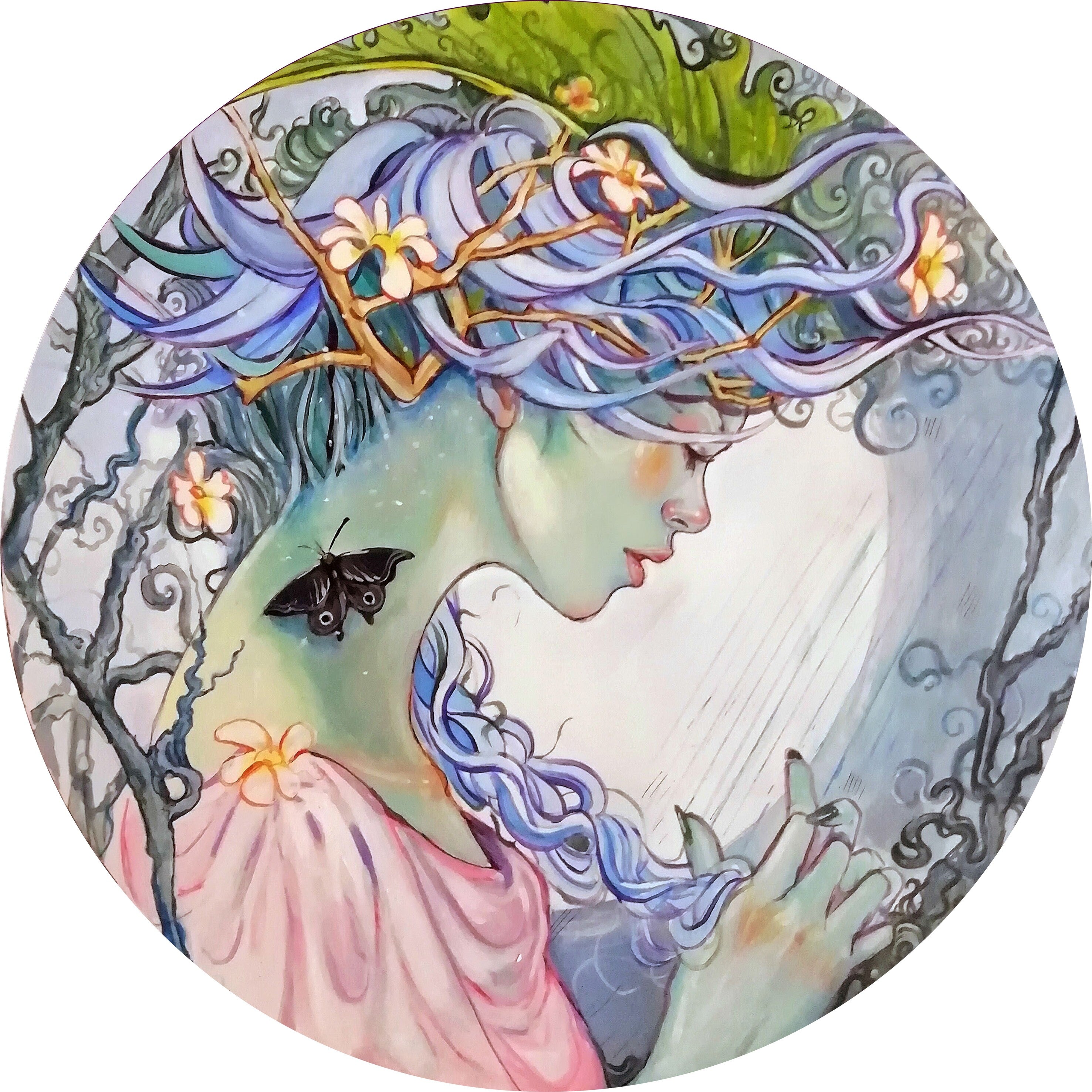 Decorative Wall Plate - Snug Winter