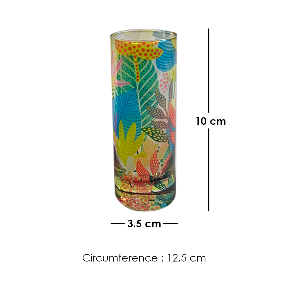 Glass Tall Shot Glasses X Glass Dip Bowls
