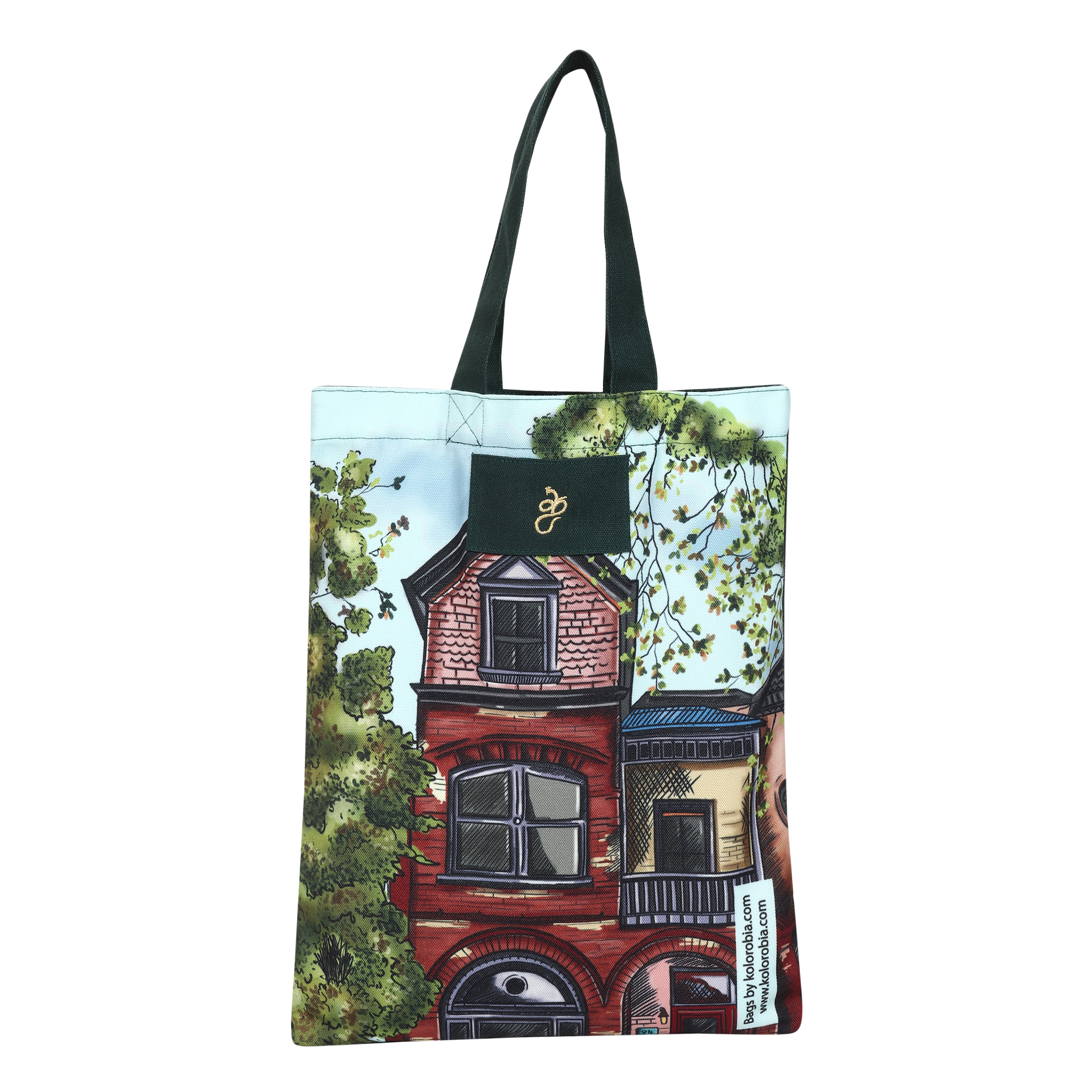 Victrorian Houses Jhola Shopper Bag