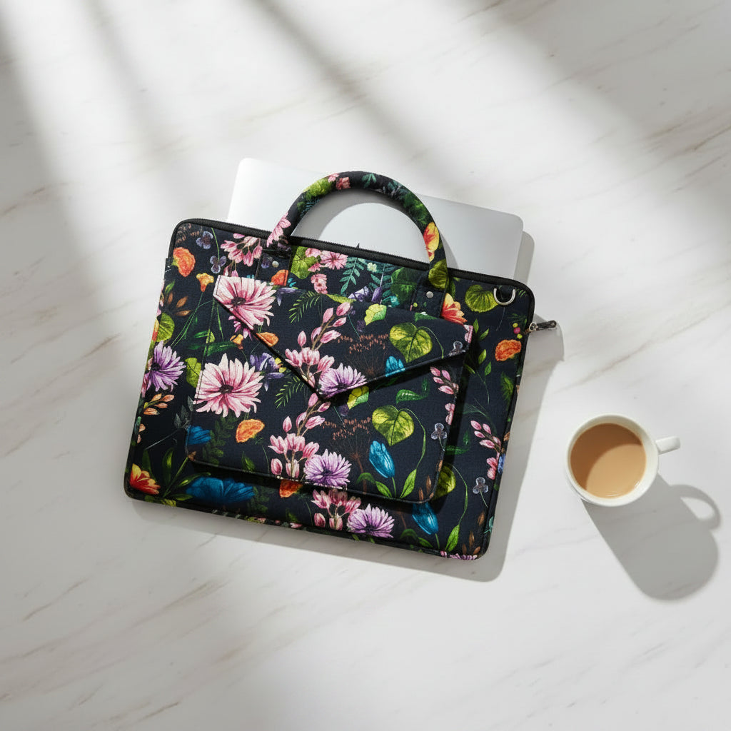Floral Laptop Sleeve