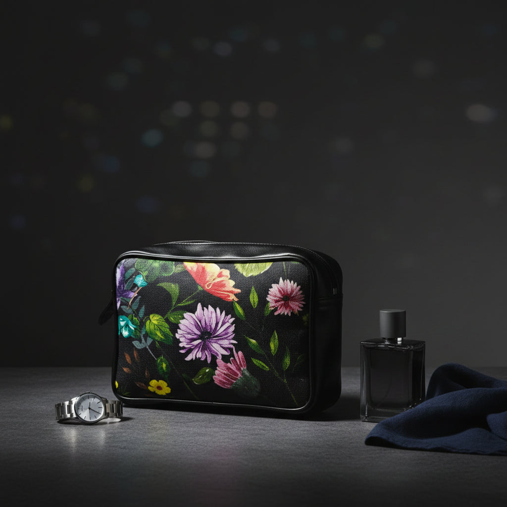 Men Black floral Kit