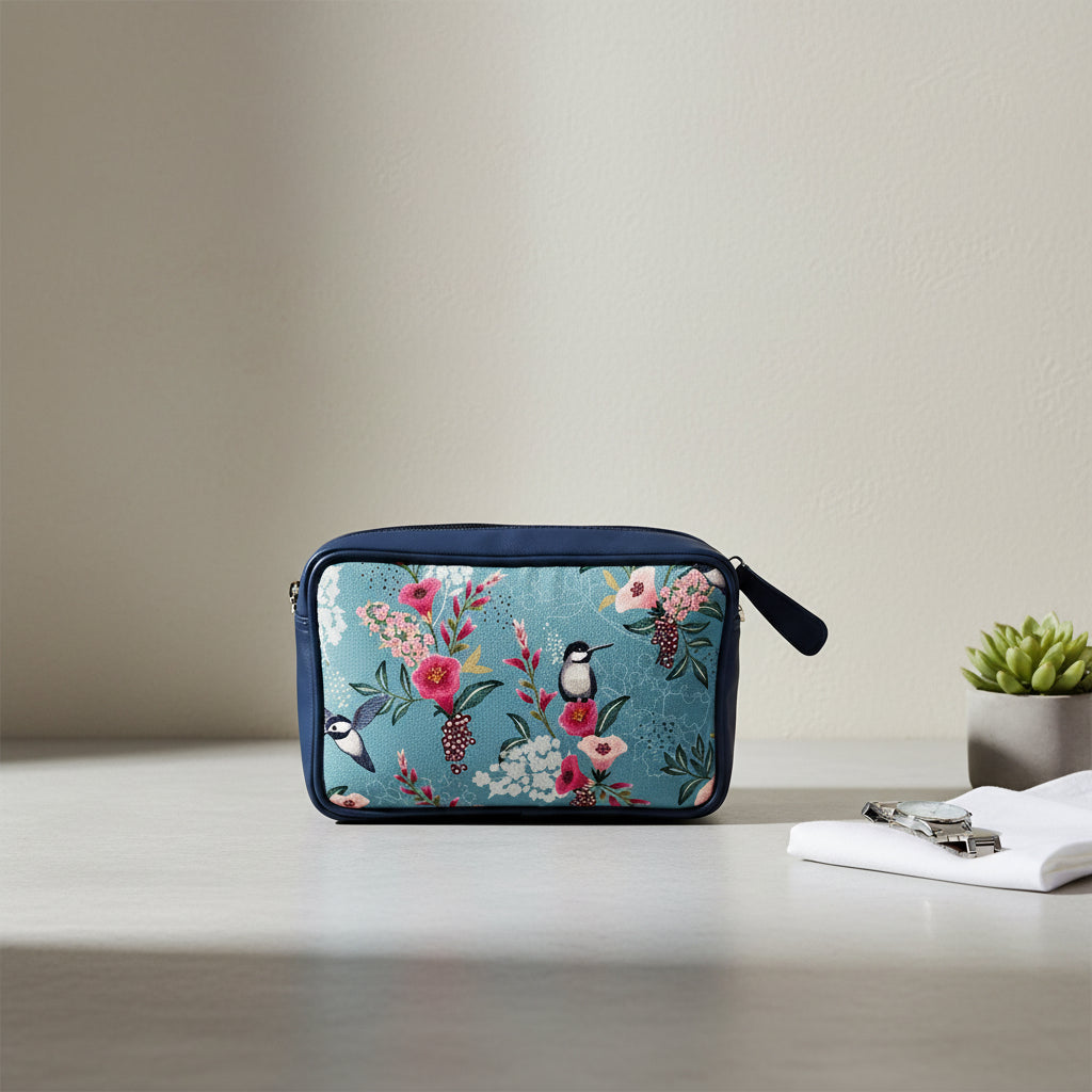 Men Blue floral Kit