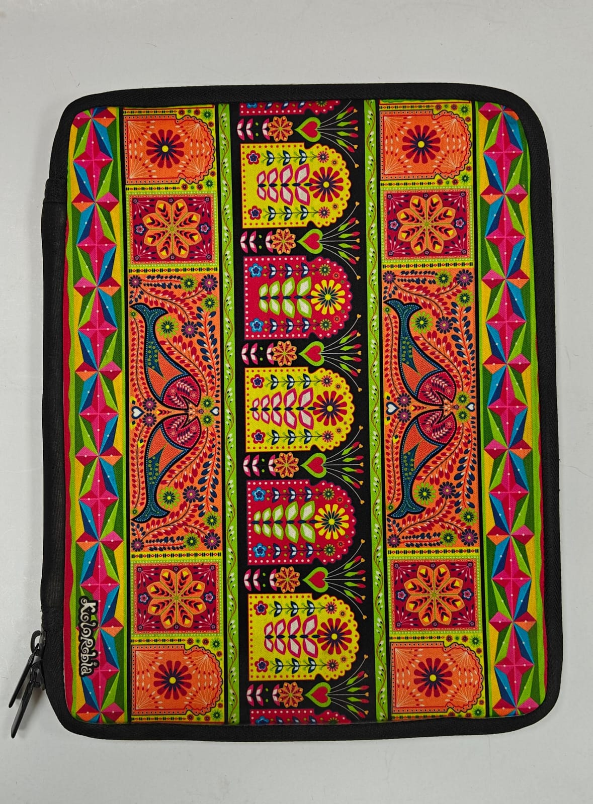 Orange ipad sleeve