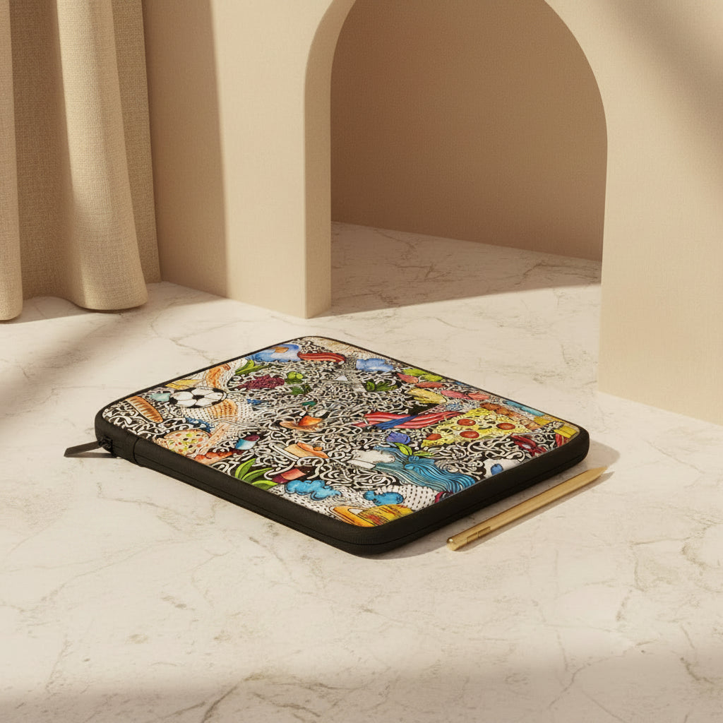 Doodle ipad sleeve