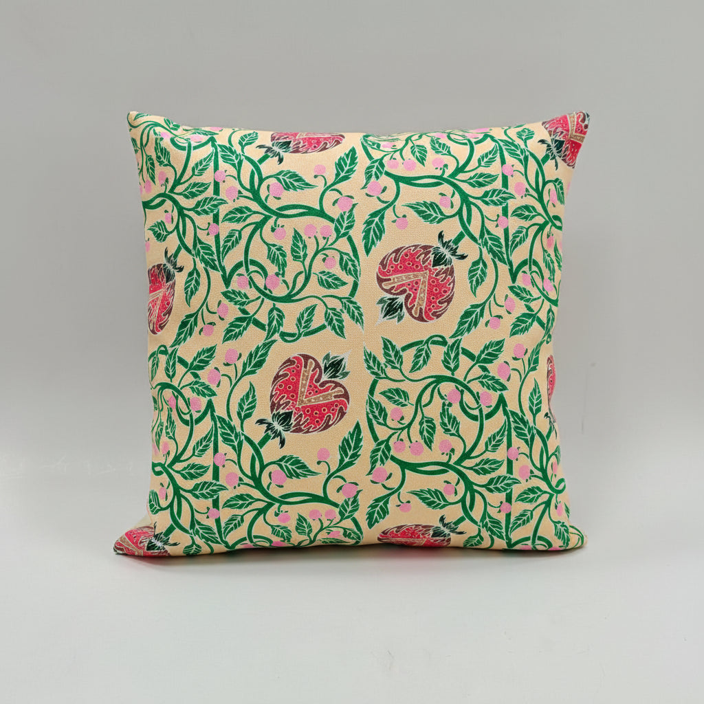 Pomegranate Leaf Cushion Cover