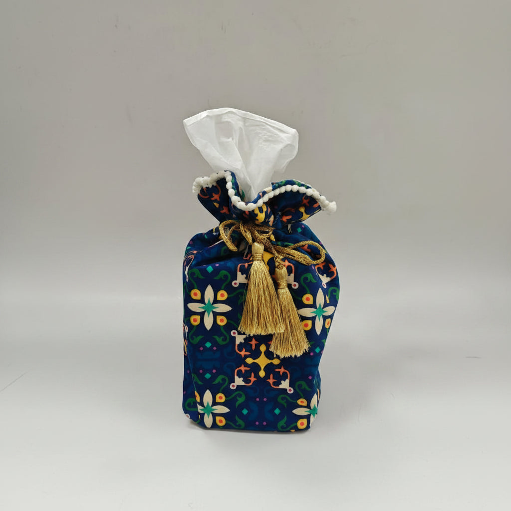 Velvet Tissue Box Holder 02