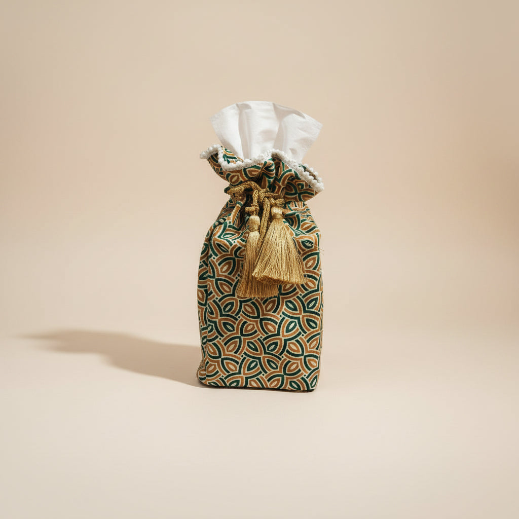 Velvet Tissue Box Holder 03