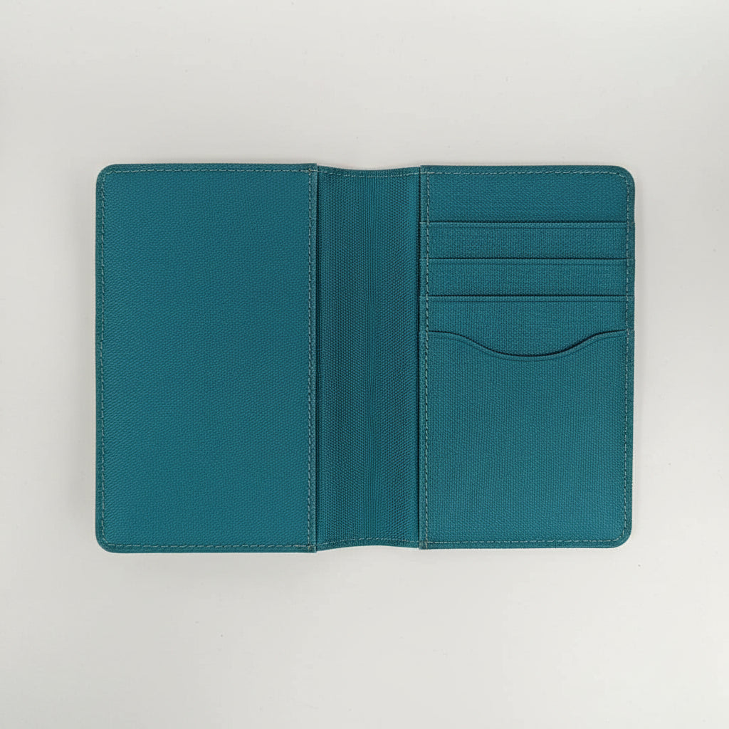 Pasport Holder Blue Floral