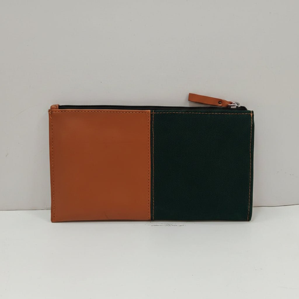 Green tan Wallet