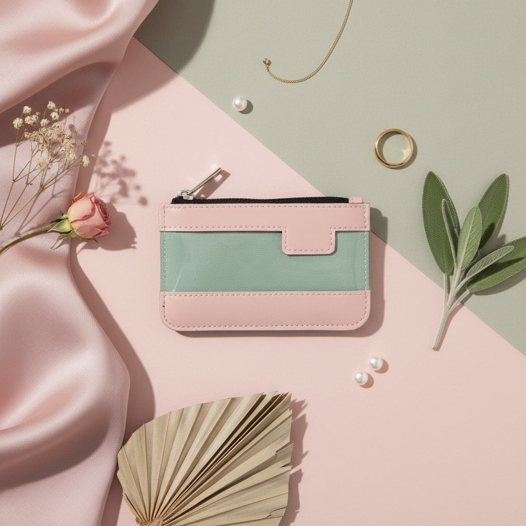 Pink Card Holder