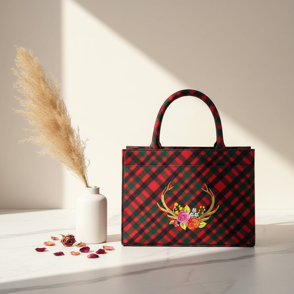 Stag Horn Medium Handbag