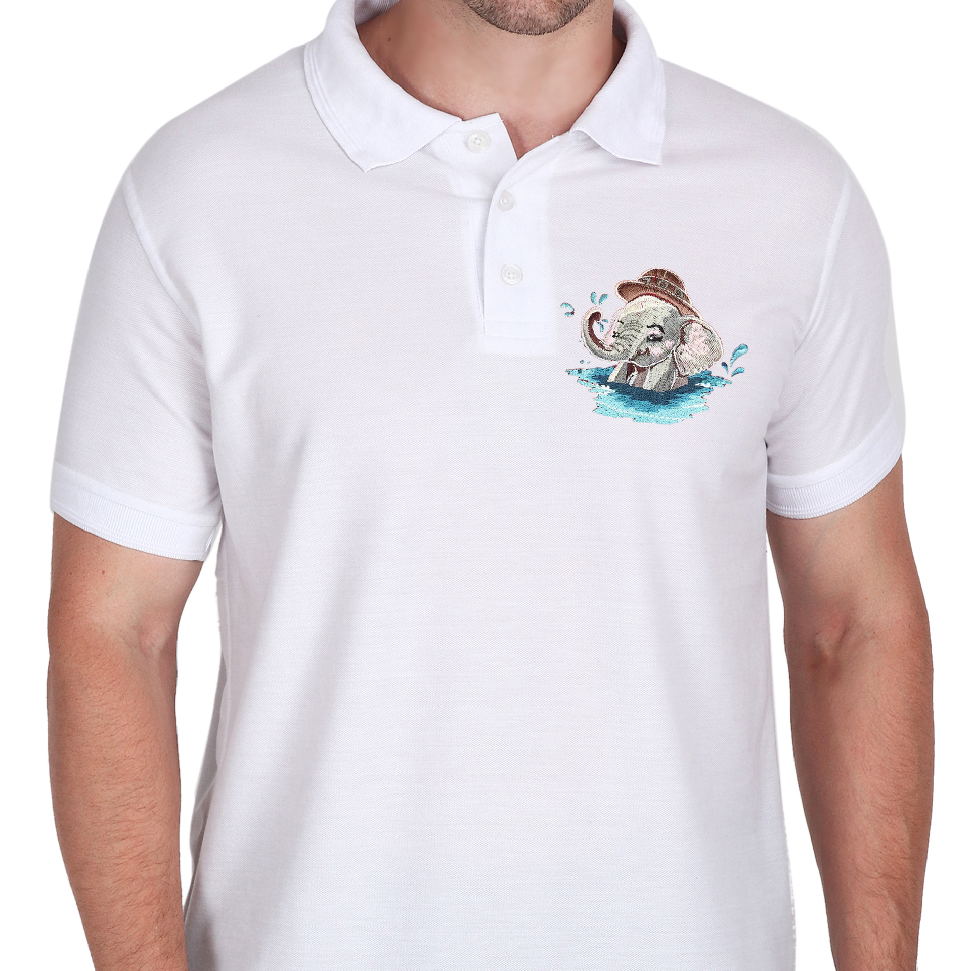 Embroidered T-Shirt - Ele
