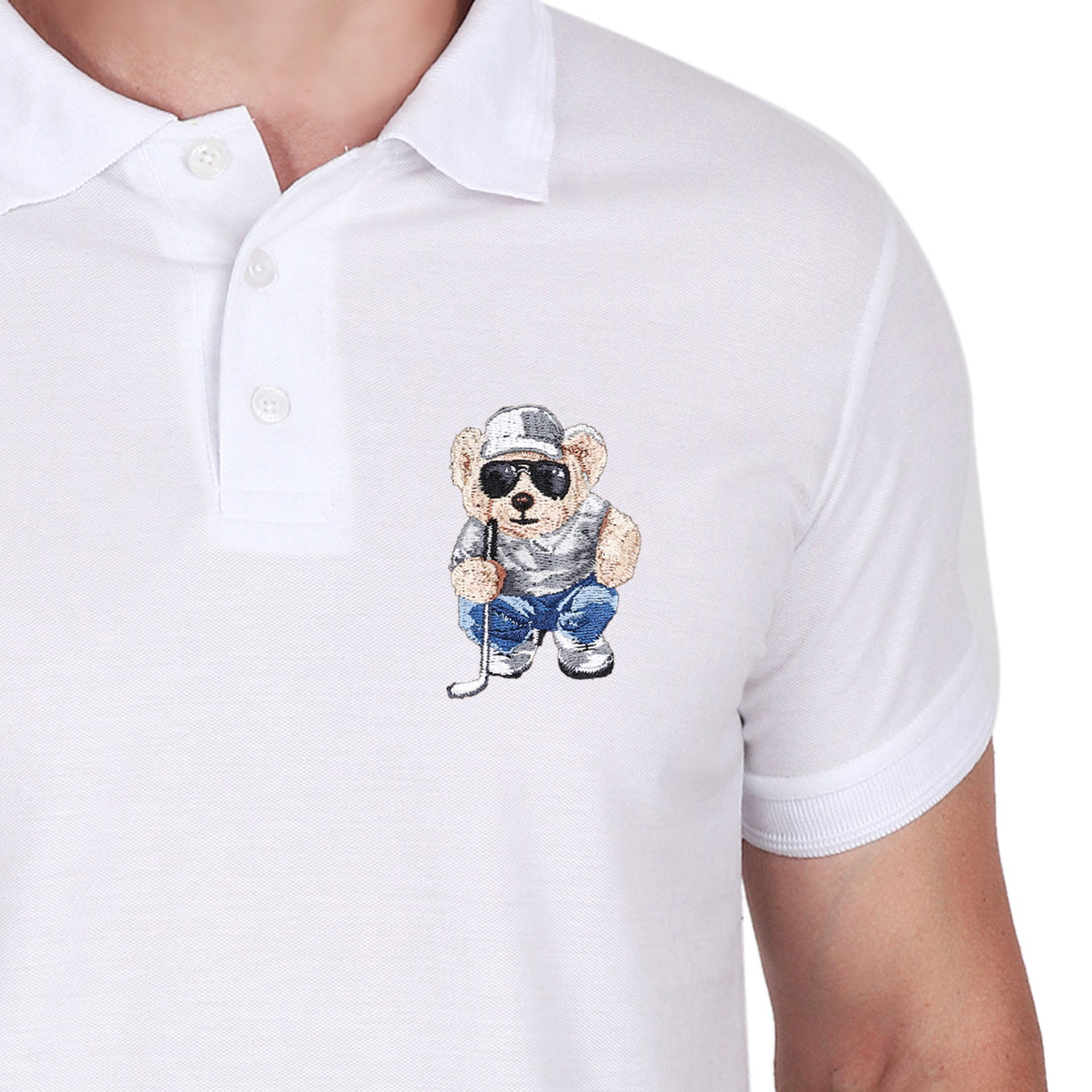 Embroidered T-Shirt - Putter