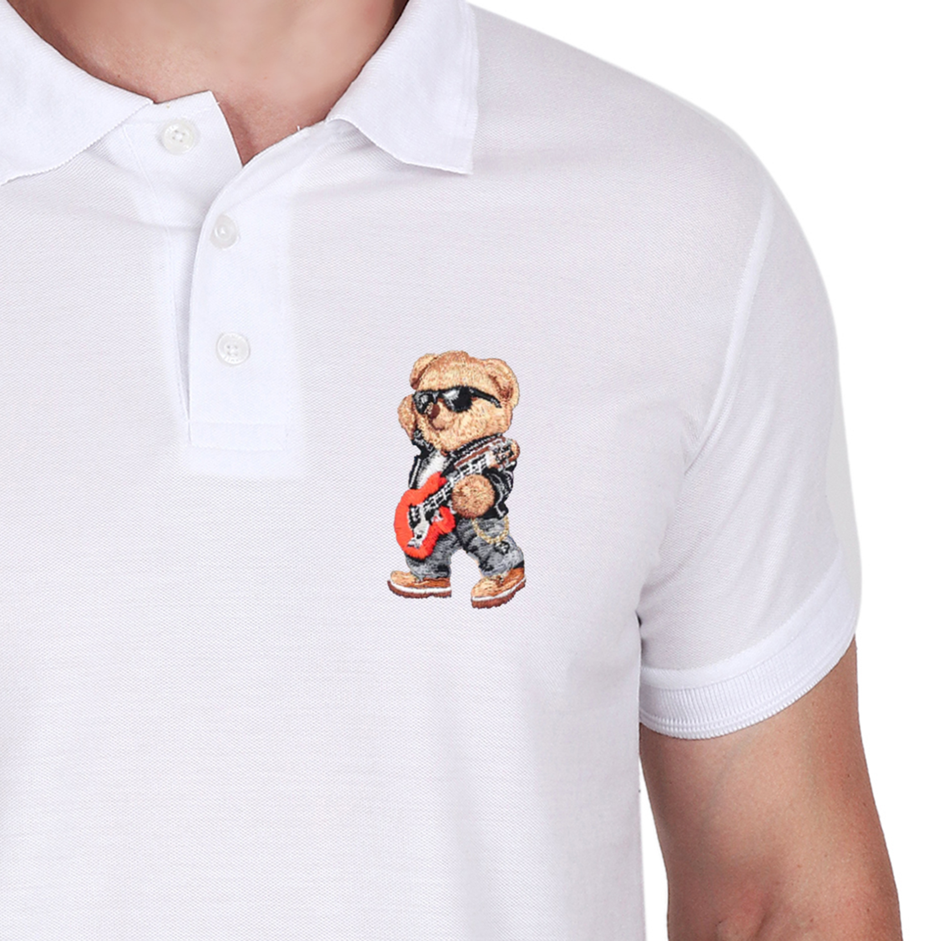 Embroidered T-Shirt - Strum