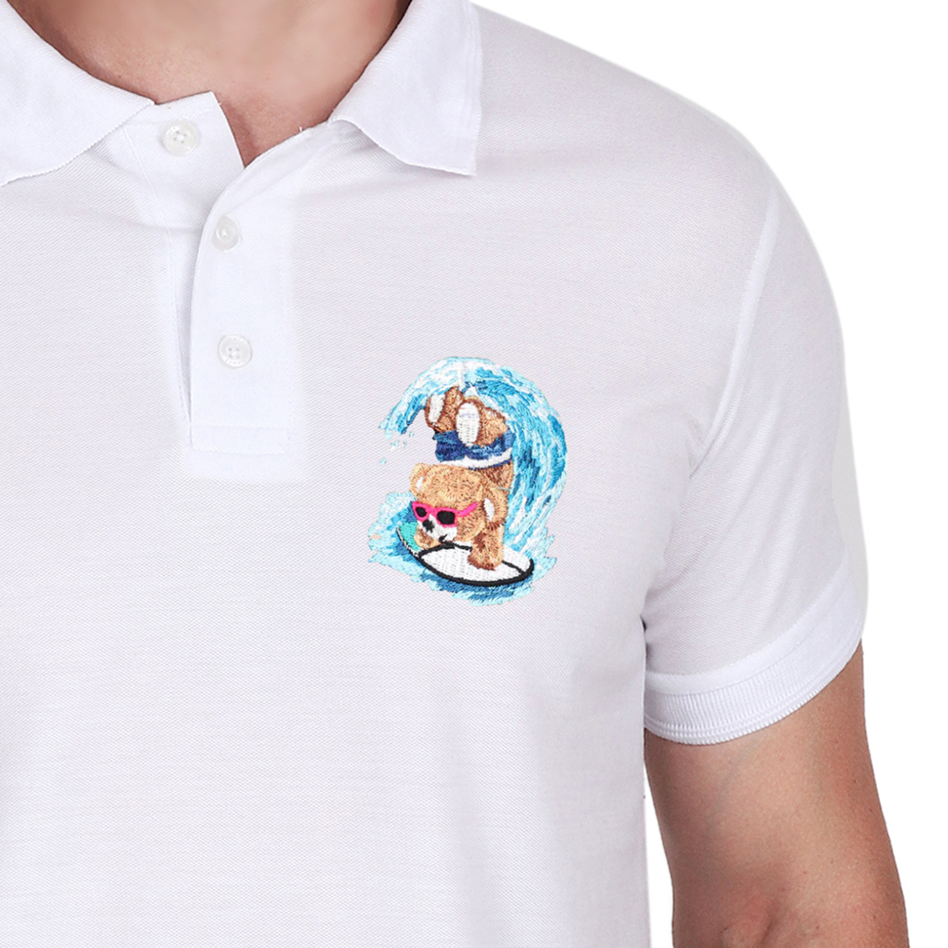 Embroidered T-Shirt - Surfup