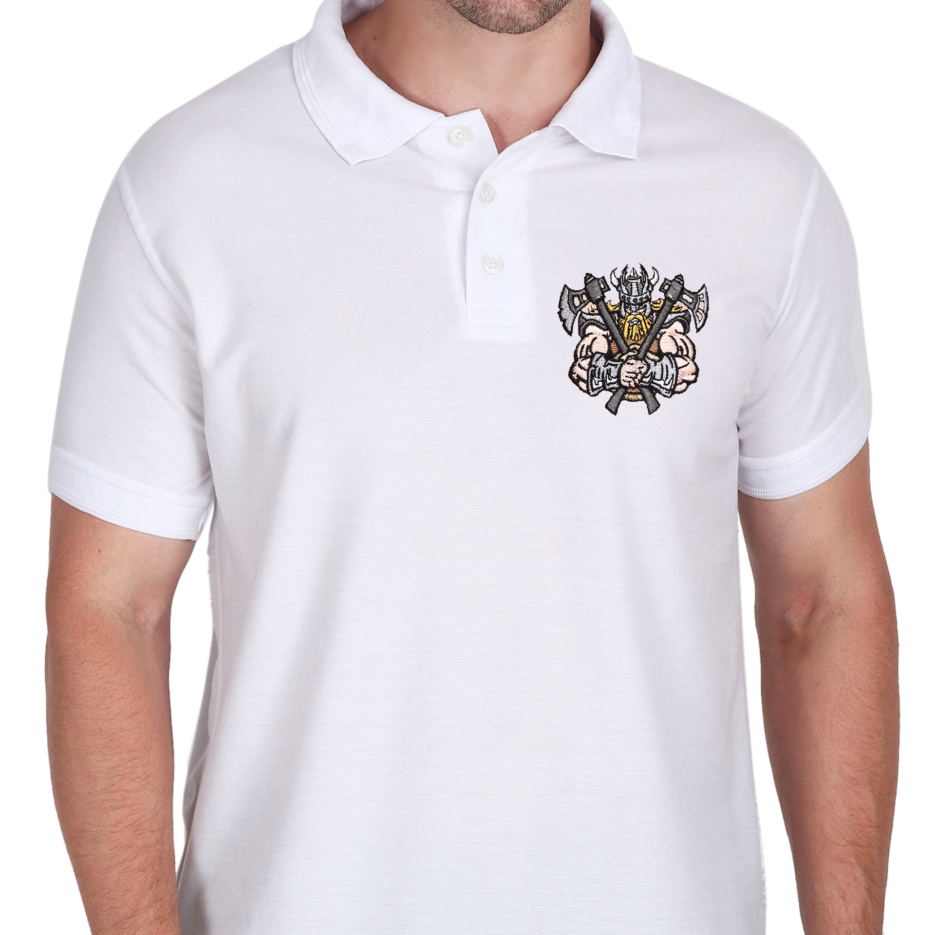 Embroidered T-Shirt - Warrior