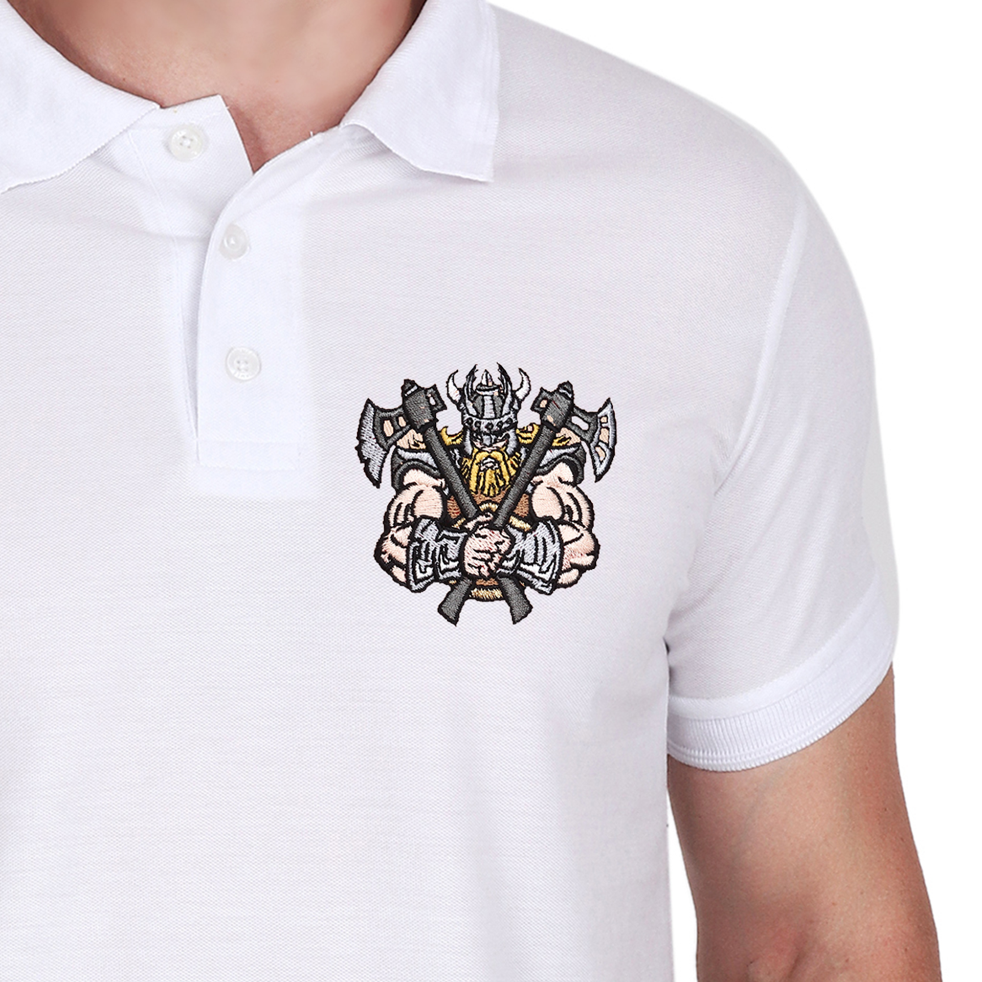 Embroidered T-Shirt - Warrior