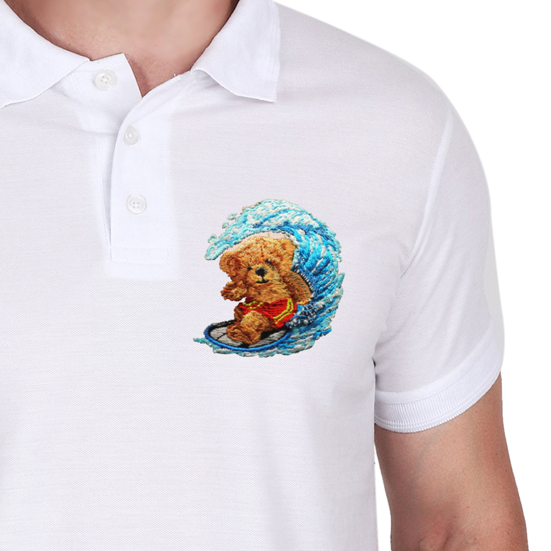 Embroidered T-Shirt - Waverider