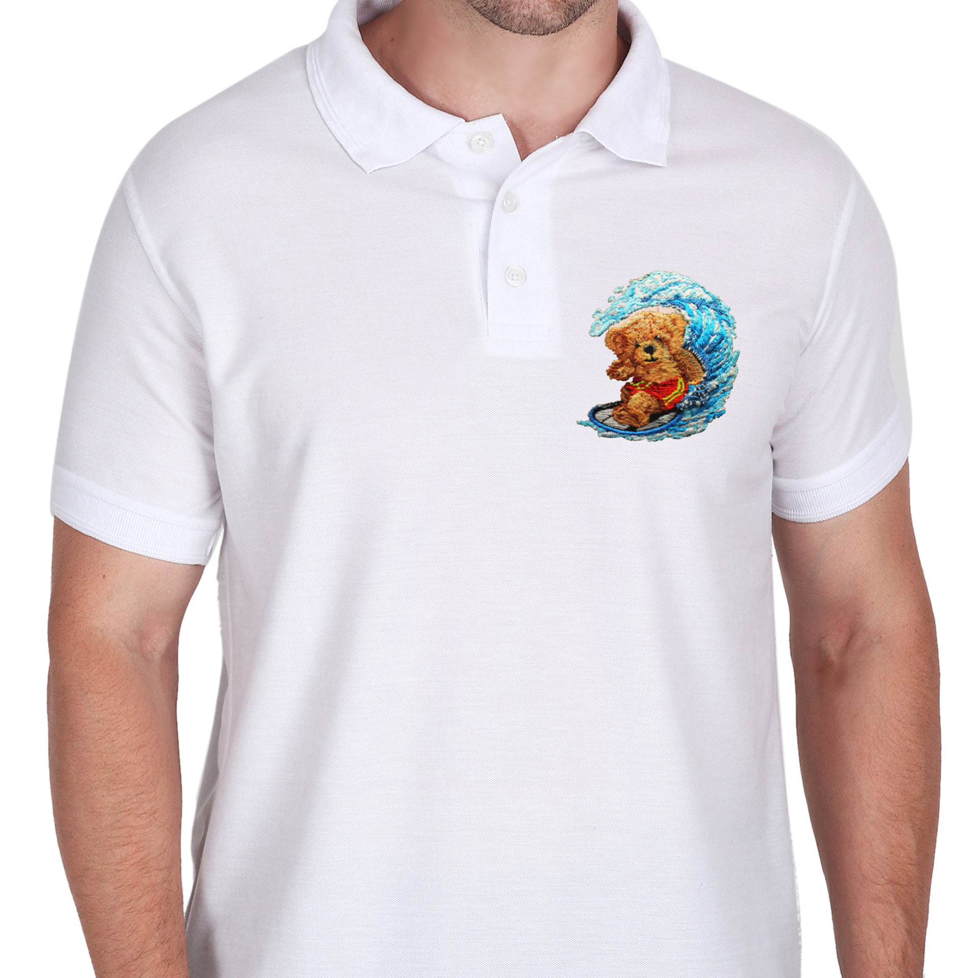Embroidered T-Shirt - Waverider