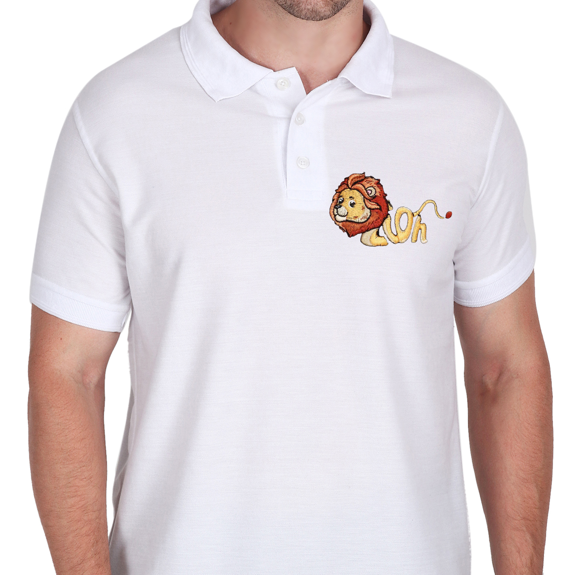 Embroidered T-Shirt - Simba